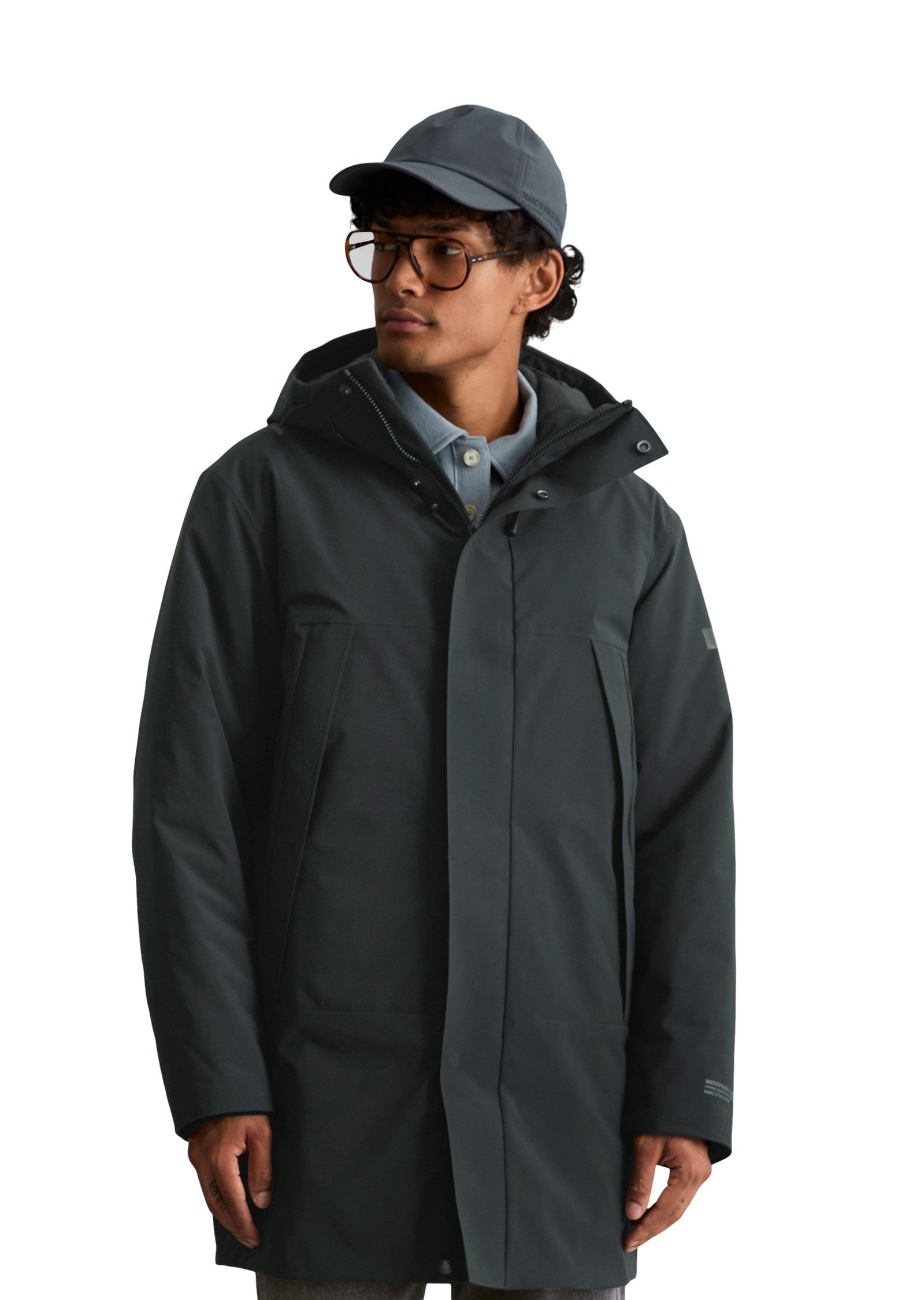 Marc O'Polo DENIM Parka regular mit leichter Wattierung