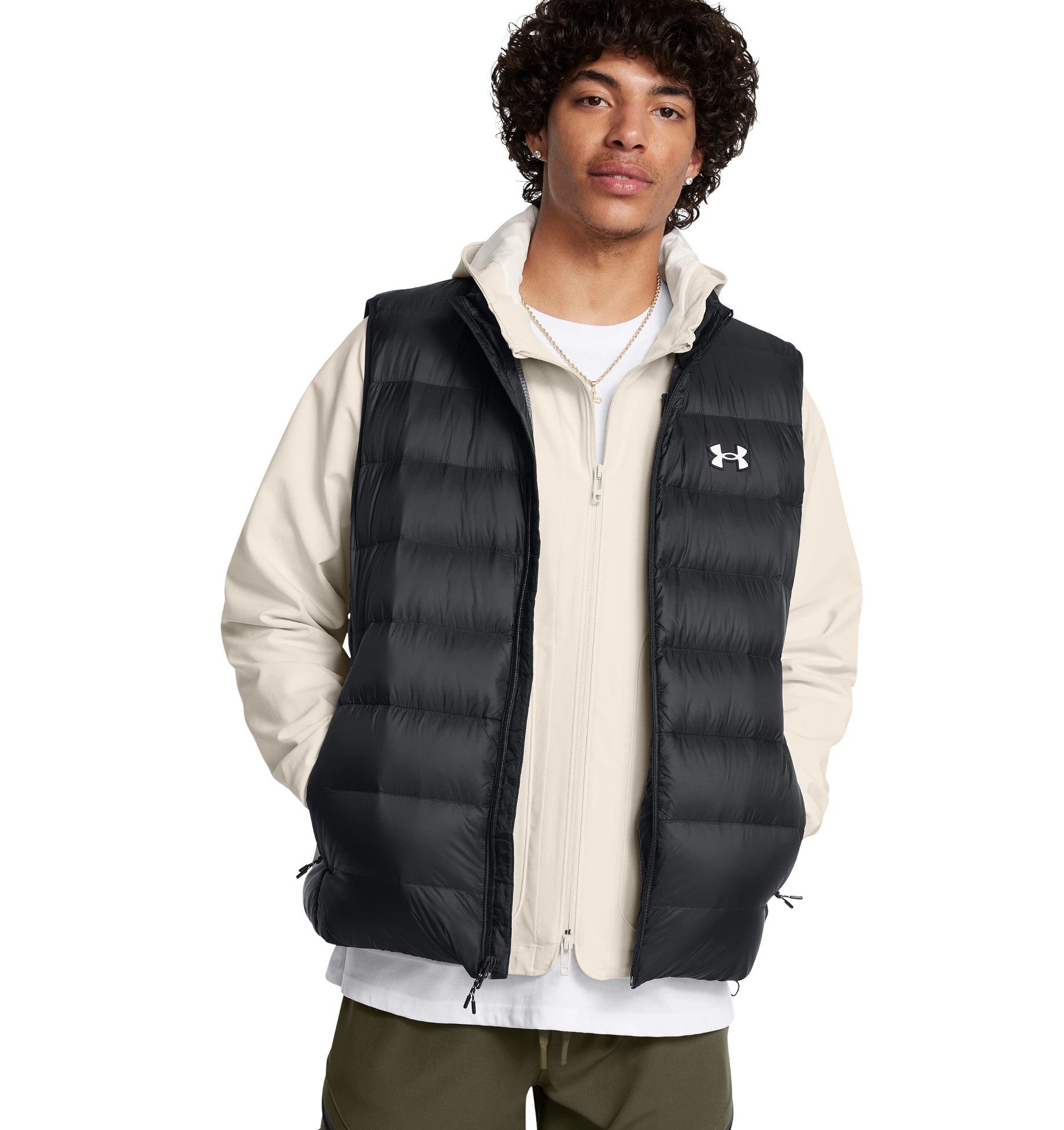 Under Armour® Daunenweste LEGEND DOWN VEST mit wärmender Daunenfüllung, leicht, atmungsaktiv, wasserabweisend