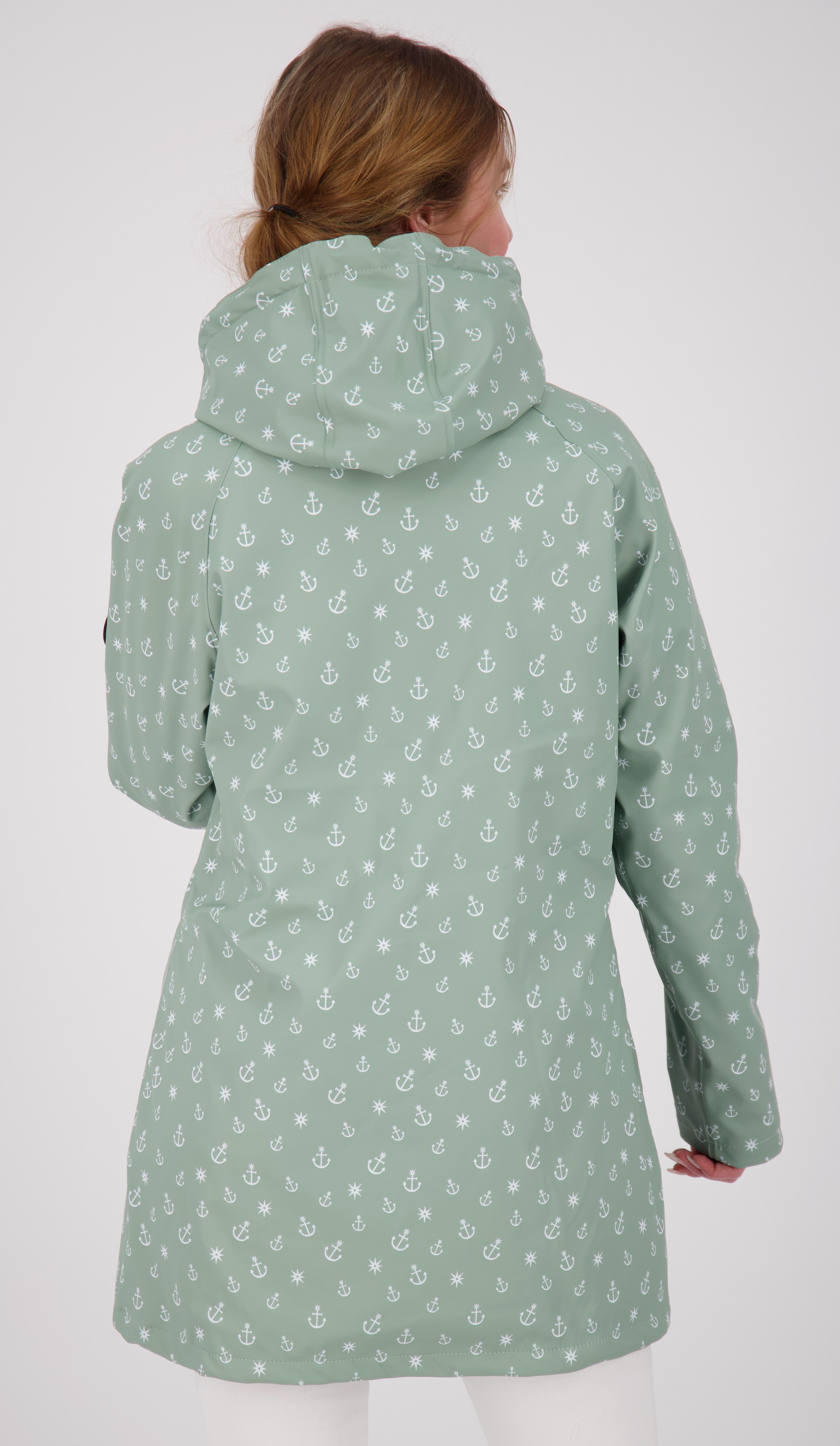 ankerglut Regenjacke Friesennerz #ankerglutwolke Regenmantel, Longjacket auch in Großen Größen erhältlich – Bild 5 von 5