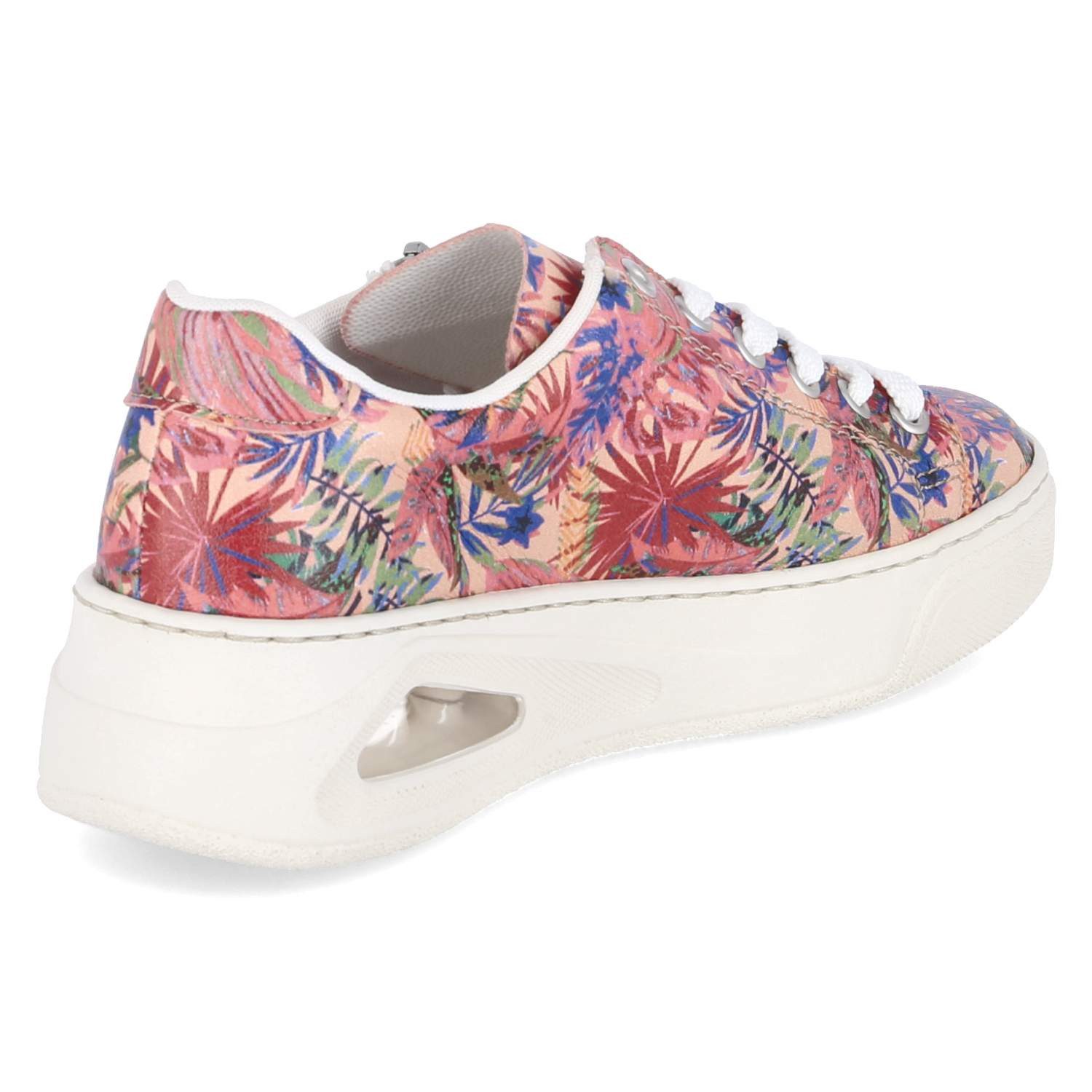 Rieker Rieker Sneaker Low N6401-90 Damen Synthetik pink Schnürschuh – Bild 4 von 5