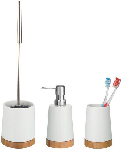WENKO Badaccessoires-Sets »Bamboo«, Set, 3 tlg. | OTTO