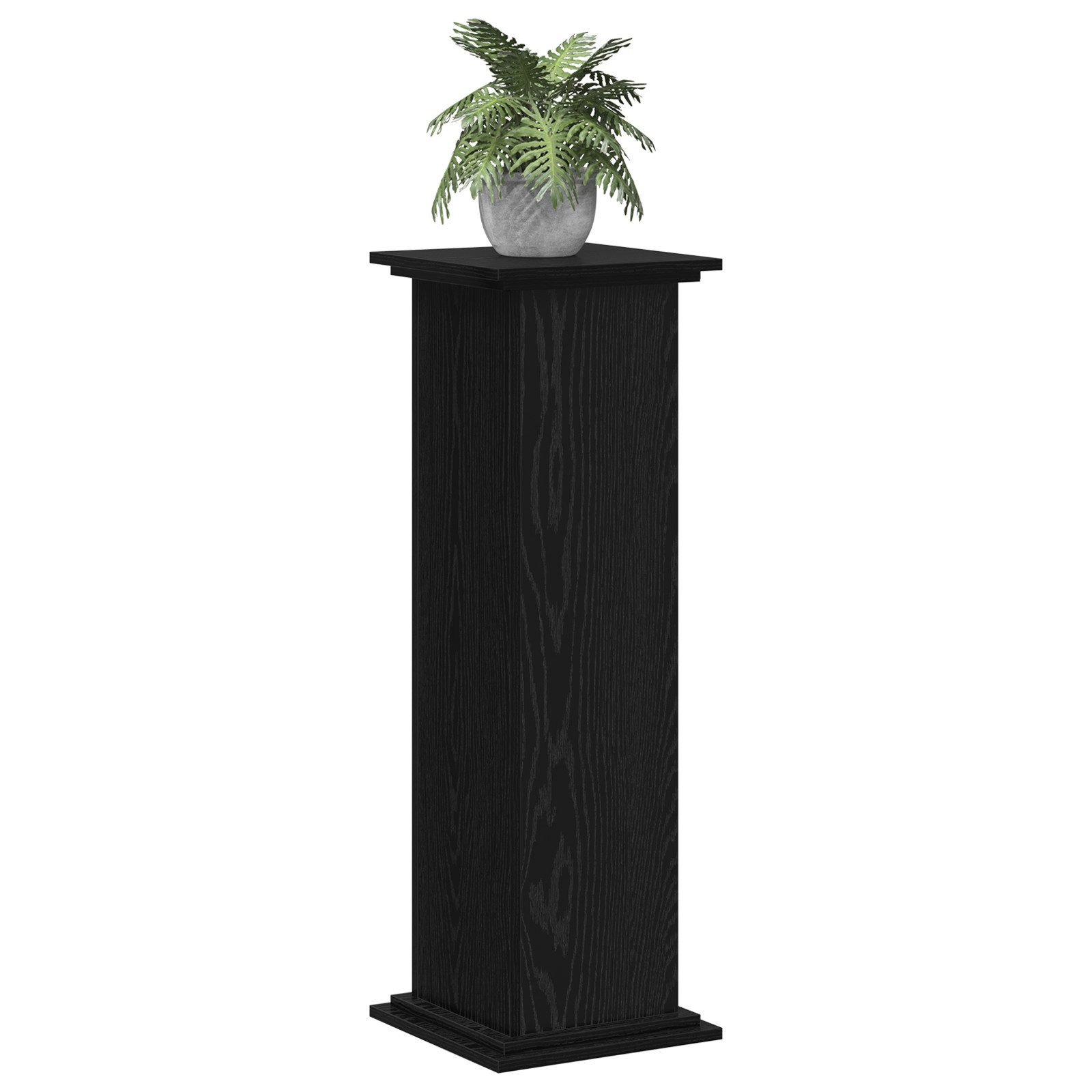 vidaXL Blumenständer Pflanzenständer Schwarze Eiche 33x33x100 günstig online kaufen