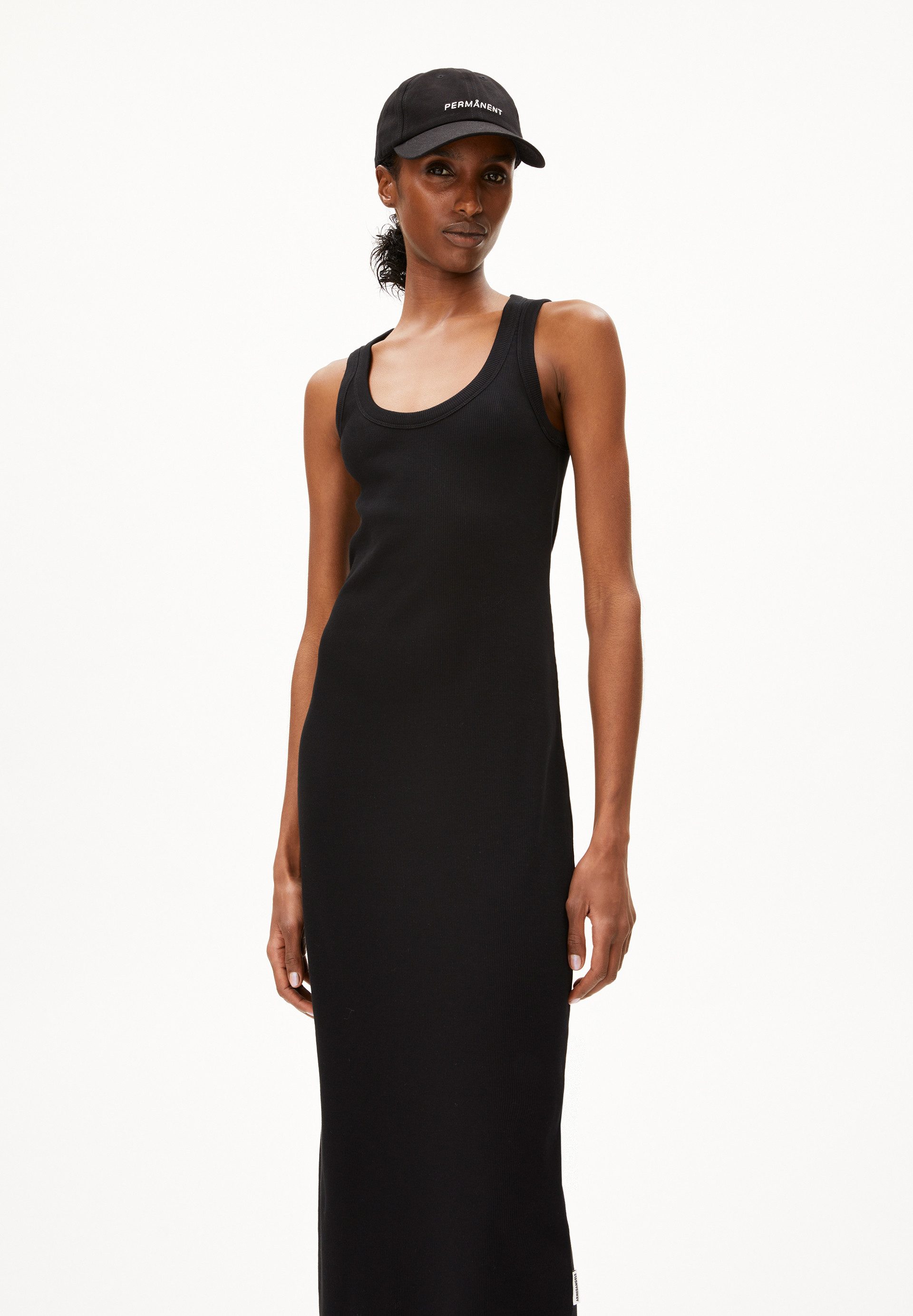 Armedangels Maxikleid GOLDAA Damen Ripp-Jerseykleid aus Bio-Baumwoll Mix (1 günstig online kaufen