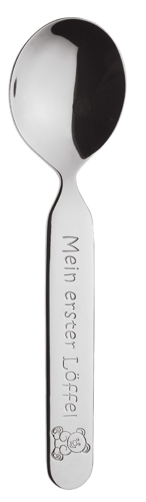 PURESIGNS Kinderlöffel Mein erster Löffel (1 Stück), Plastikfreier Essgenuss für die Kleinen