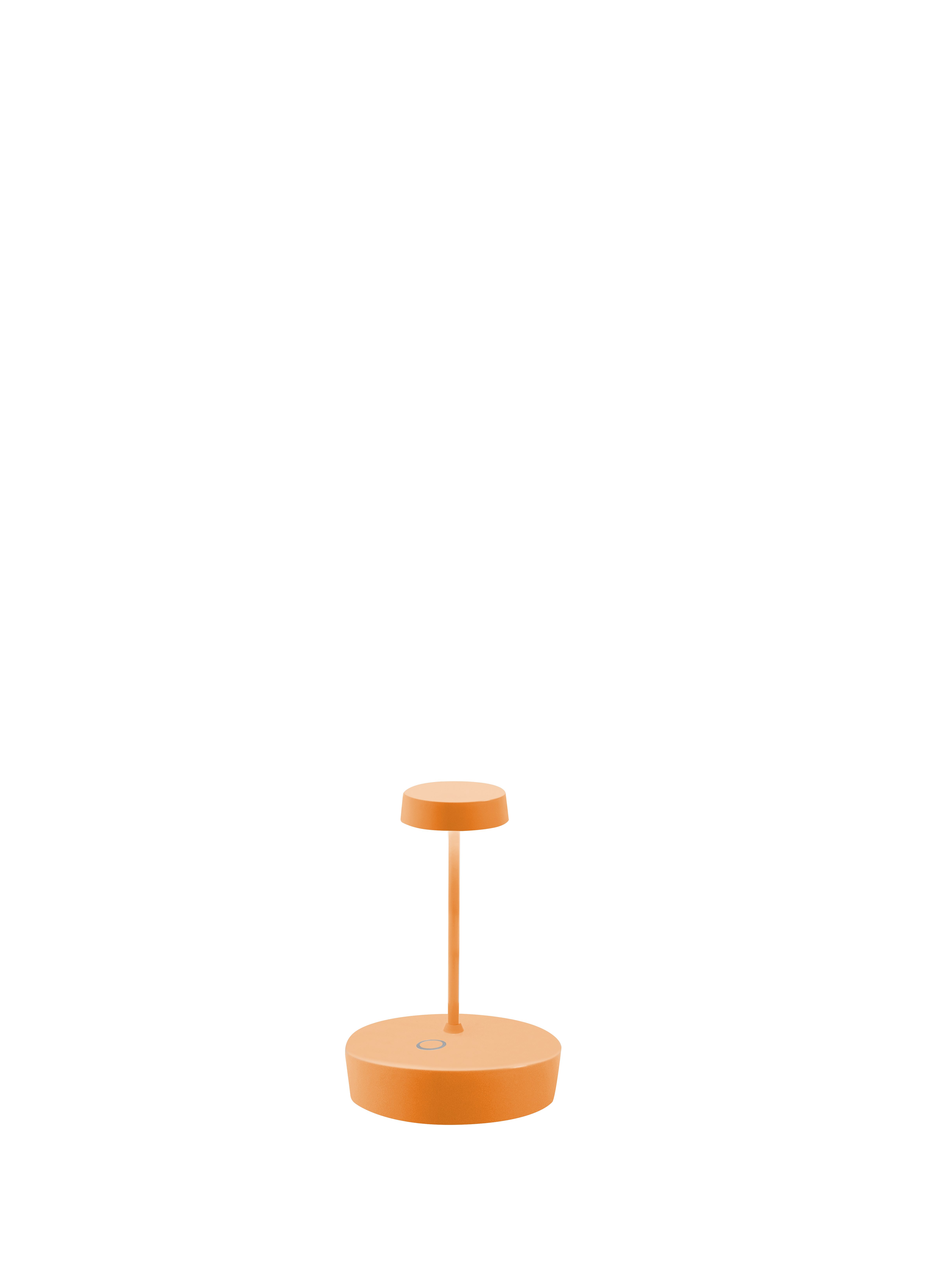 Orange Mini LED fest Zafferano Tischleuchte integriert, Pro, LED Swap Warmweiß