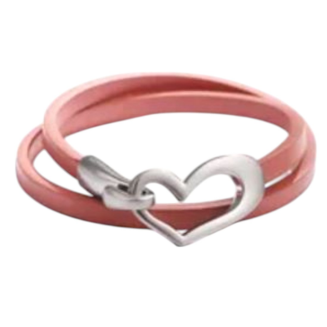 KARMA Wickelarmband Damen Herz PU Leder günstig online kaufen
