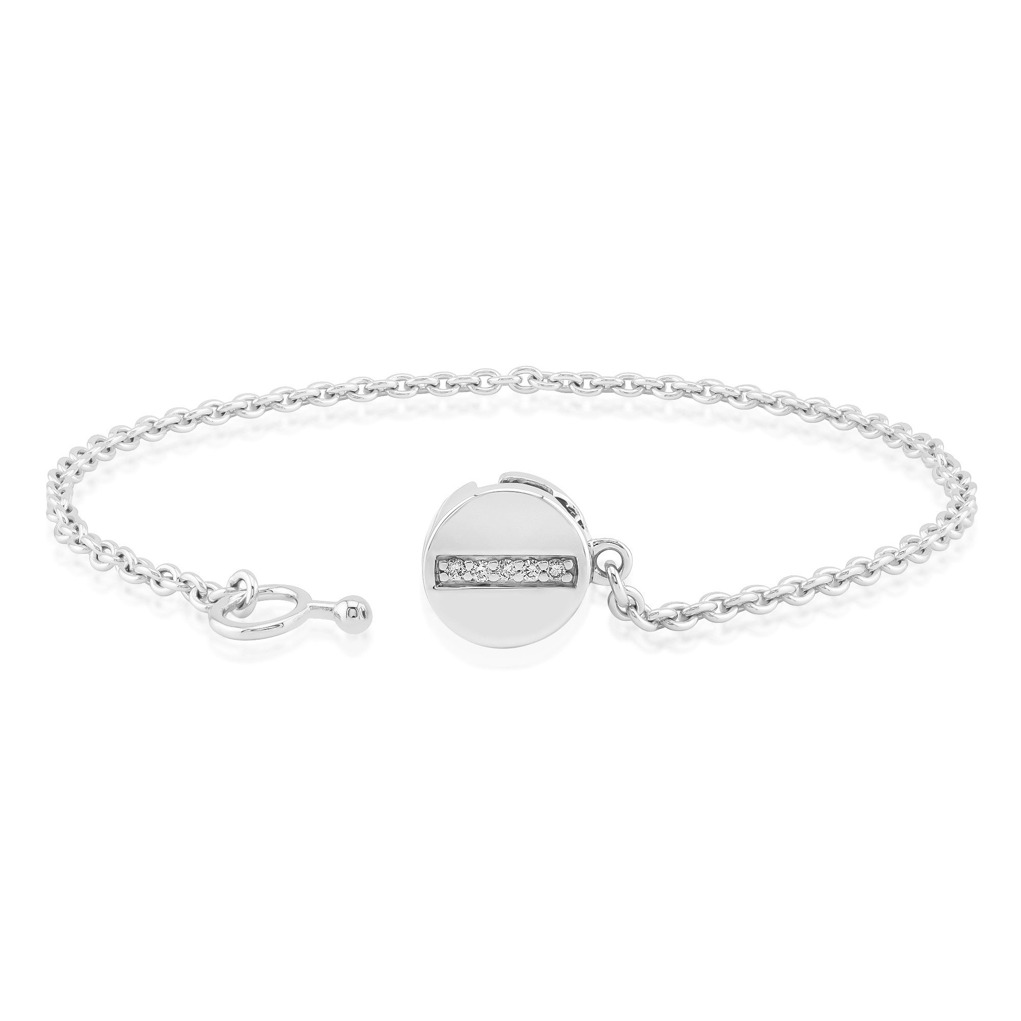 Cavill Silberarmband Armband aus Sterlingsilber mit Diamanten (1-tlg)