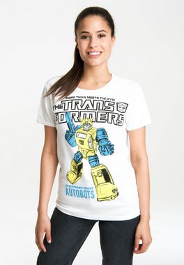 LOGOSHIRT T-Shirt Bumblebee - Autobots mit lizenzierten Originaldesign