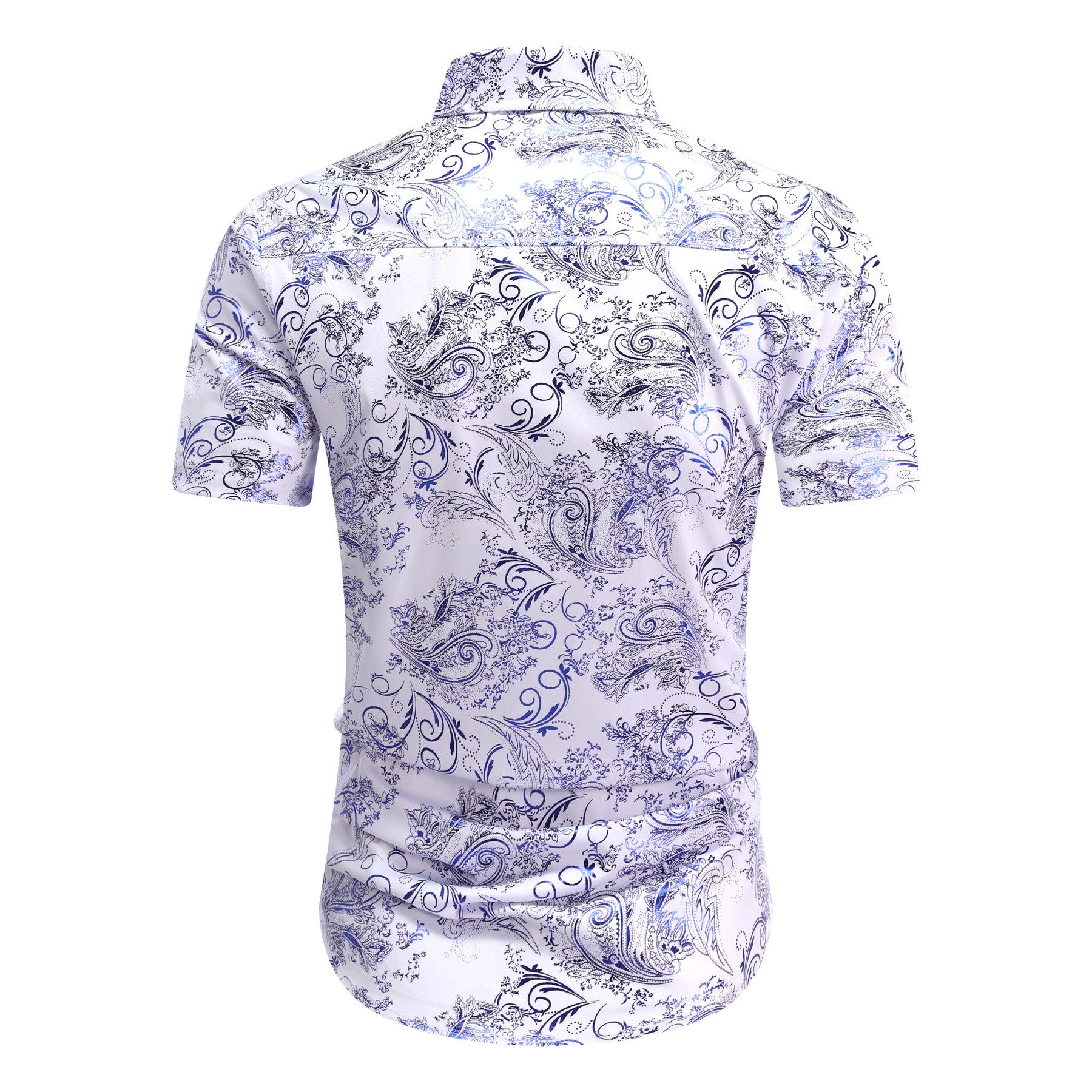Allthemen Shirt & Shorts (2 tlg) Regular Fit Freizeitset mit hellen Mustern günstig online kaufen