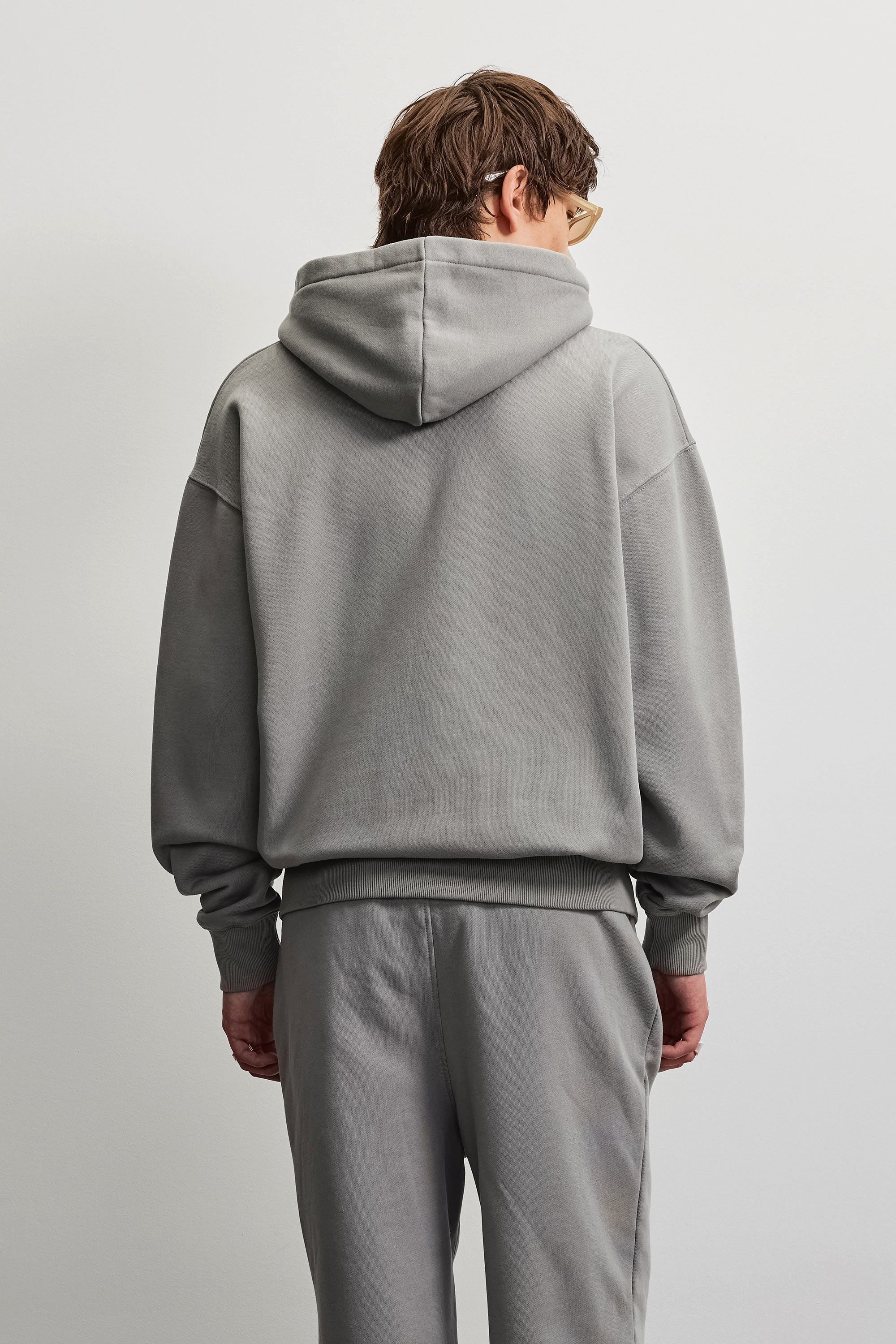 PEGADOR Kapuzensweatjacke Logo Oversized Sweat Jacket Baumwollmischung, oversize – Bild 4 von 5