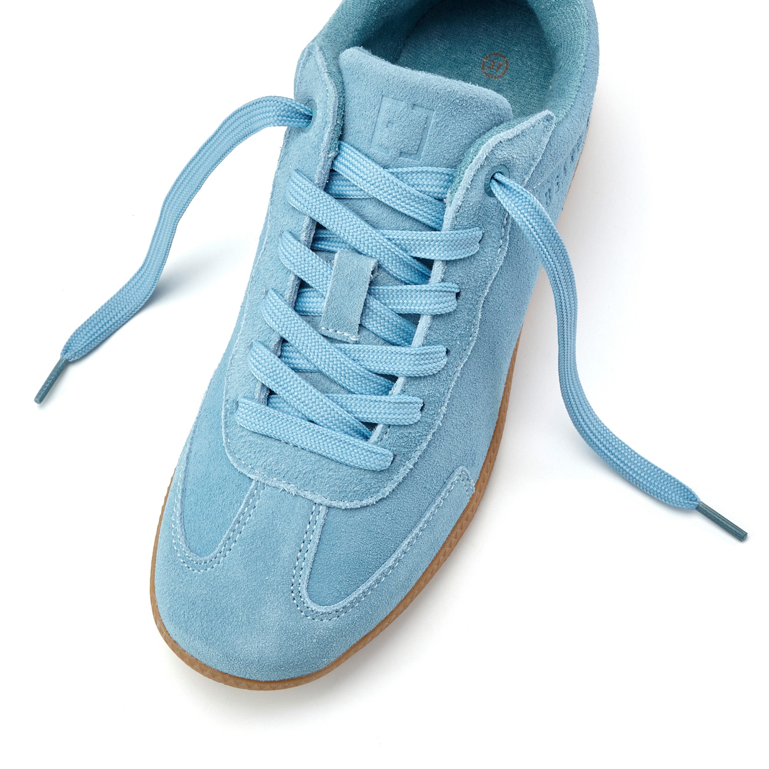 Elbsand Freizeitschuh, Schnürschuh, Turnschuh, Retro Sneaker, Lederschuh Sneaker Ledersneaker, Schnürhalbschuh aus Leder im modernen Retro Look