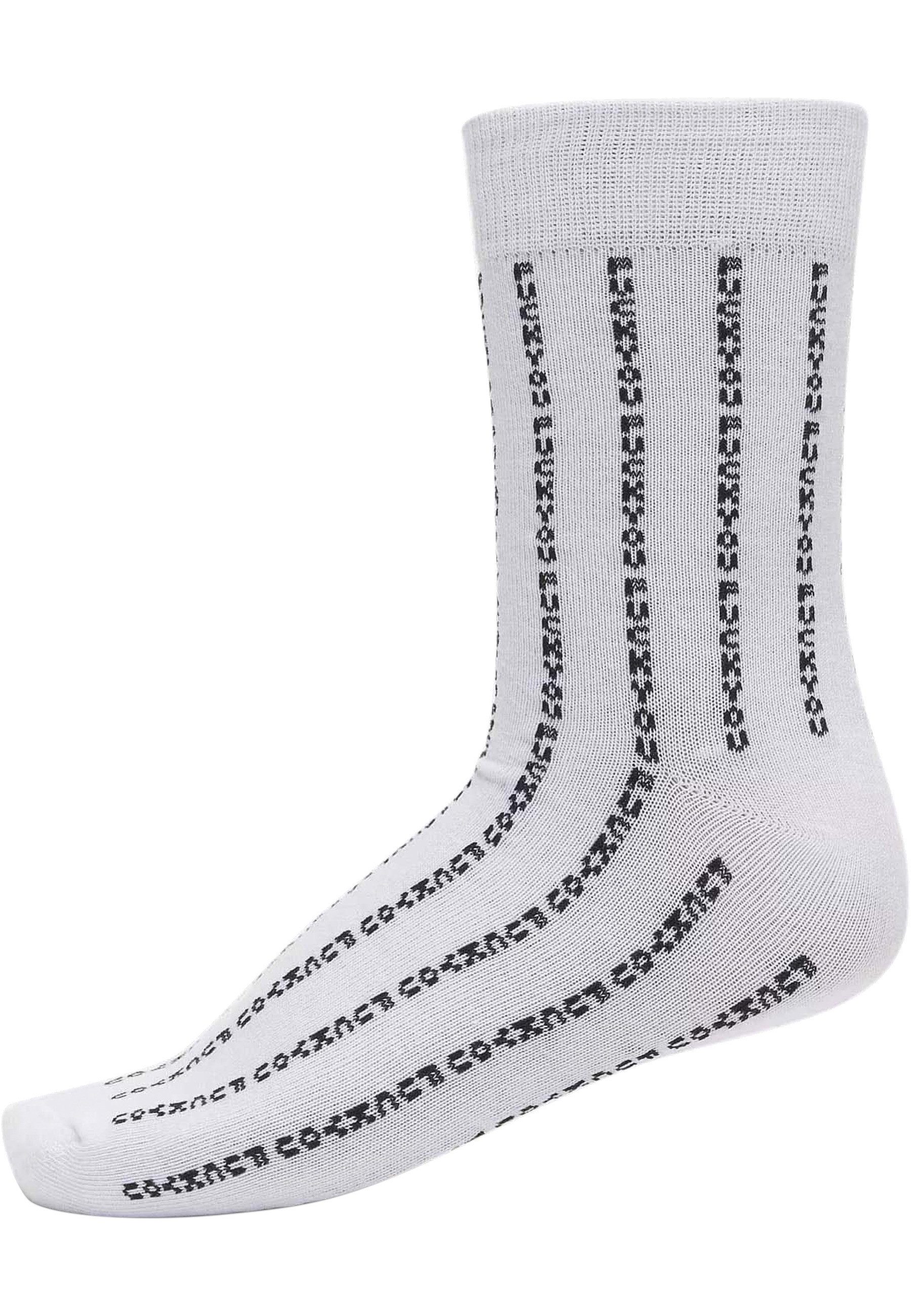 MisterTee Strümpfe MisterTee Unisex Fuck You Socks 3-Pack (1-Paar)