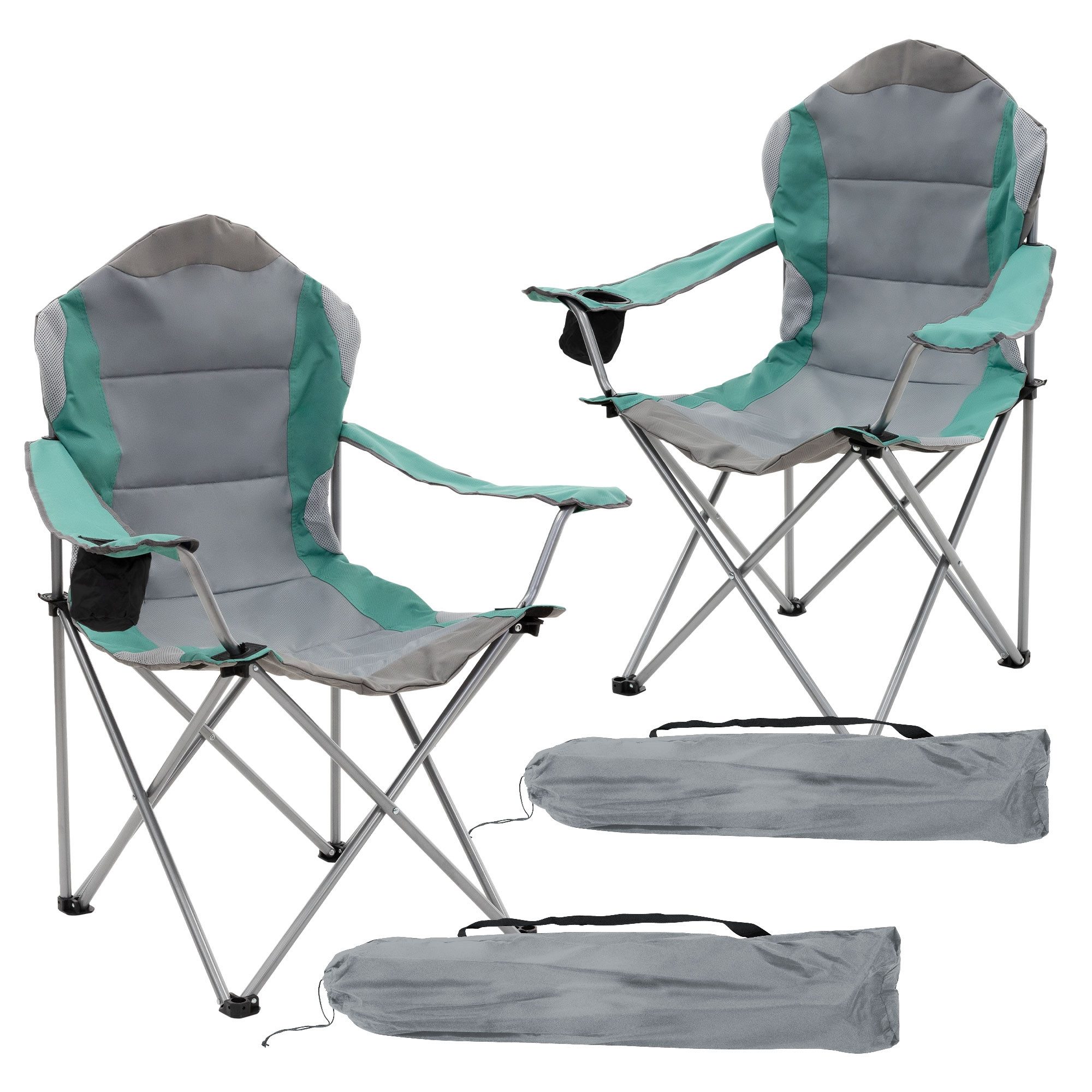 ECD Germany Campingstuhl Gartenstuhl faltbar mit günstig online kaufen