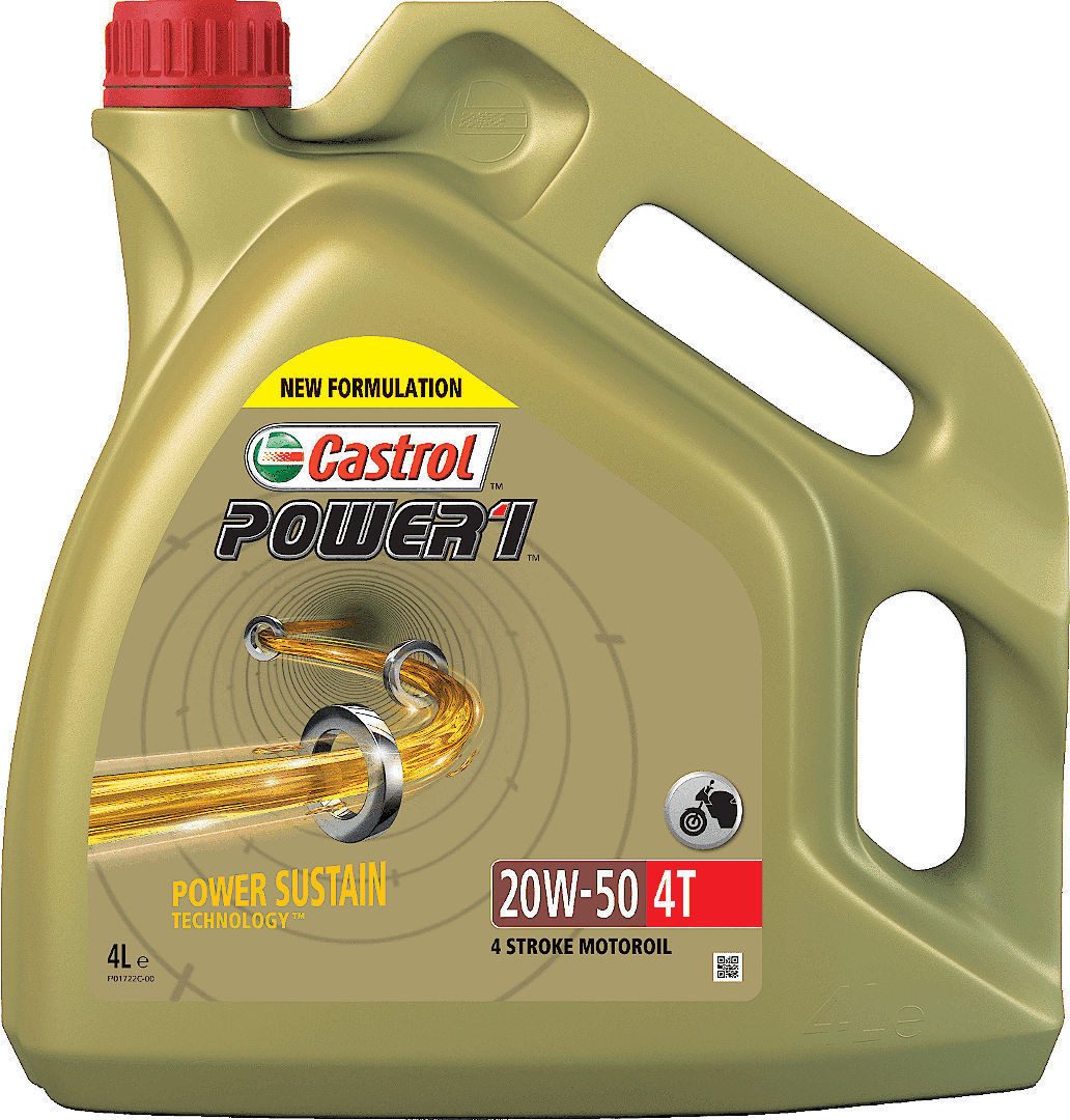 Motorrad-Additiv Power 1 4T 20W-50 Motoröl 4 Liter