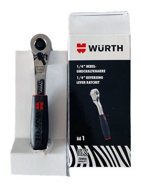 Würth Umluftmodul Würth 1/4 Zoll Hebelumschaltknarre;Bitknarre; Ratsche; Rechts- & Links