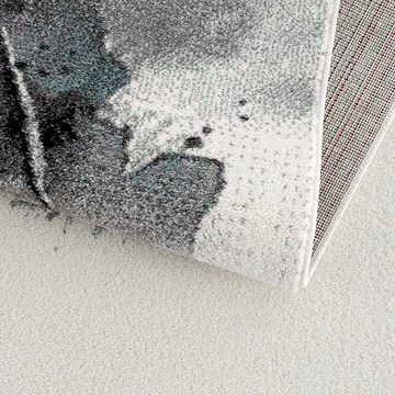 Teppich Savanna 9375, Carpet City, rechteckig, Höhe: 11 mm, mit Federn, Creme/ Grau