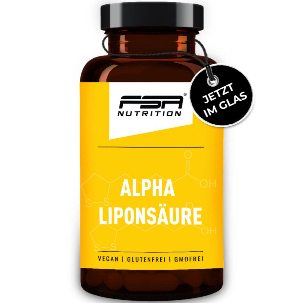 FSA NUTRITION Alpha Liponsäure im Glas Kapseln, 60 St., 48 g