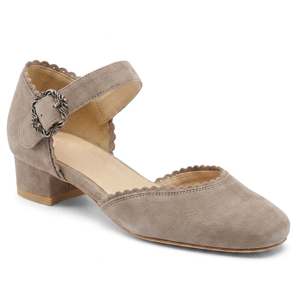 Trotteur dunkeltaupe Pumps