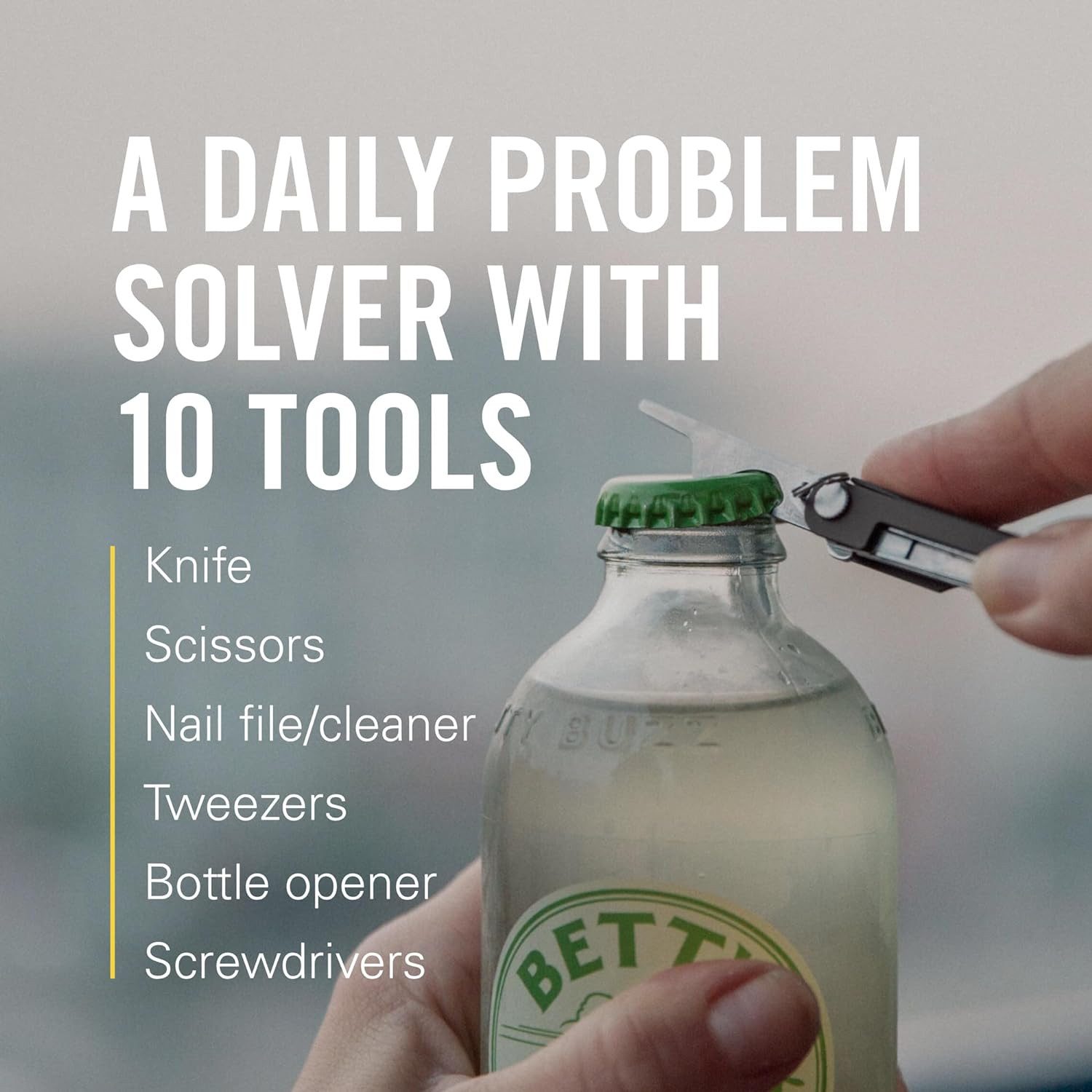 Leatherman Multitool Leatherman Micra - Edelstahl-Multi-Tool - 9 Werkzeuge