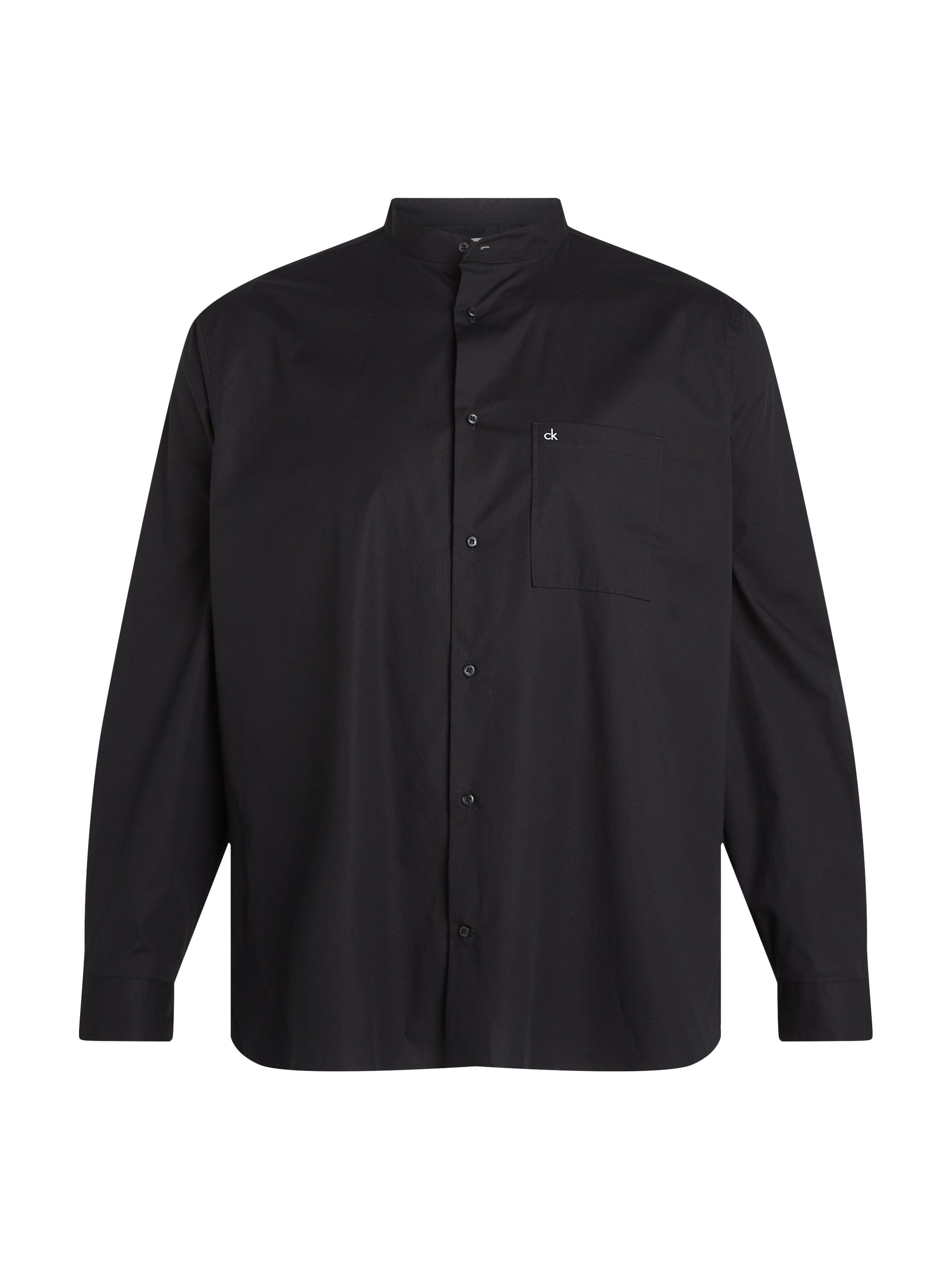 Calvin Klein Big&Tall Businesshemd BT_POPLIN GRANDAD günstig online kaufen