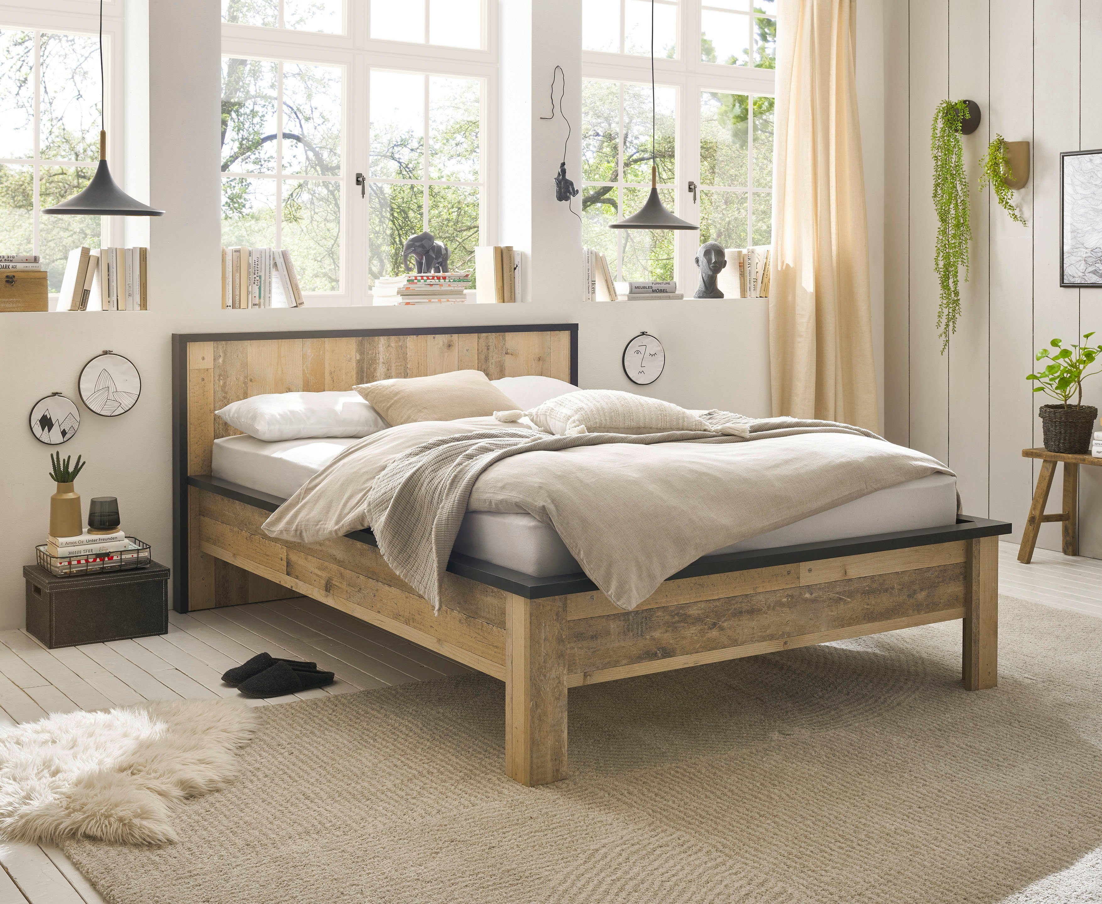 Home affaire Einzelbett SHERWOOD Liegefläche 90/140 günstig online kaufen