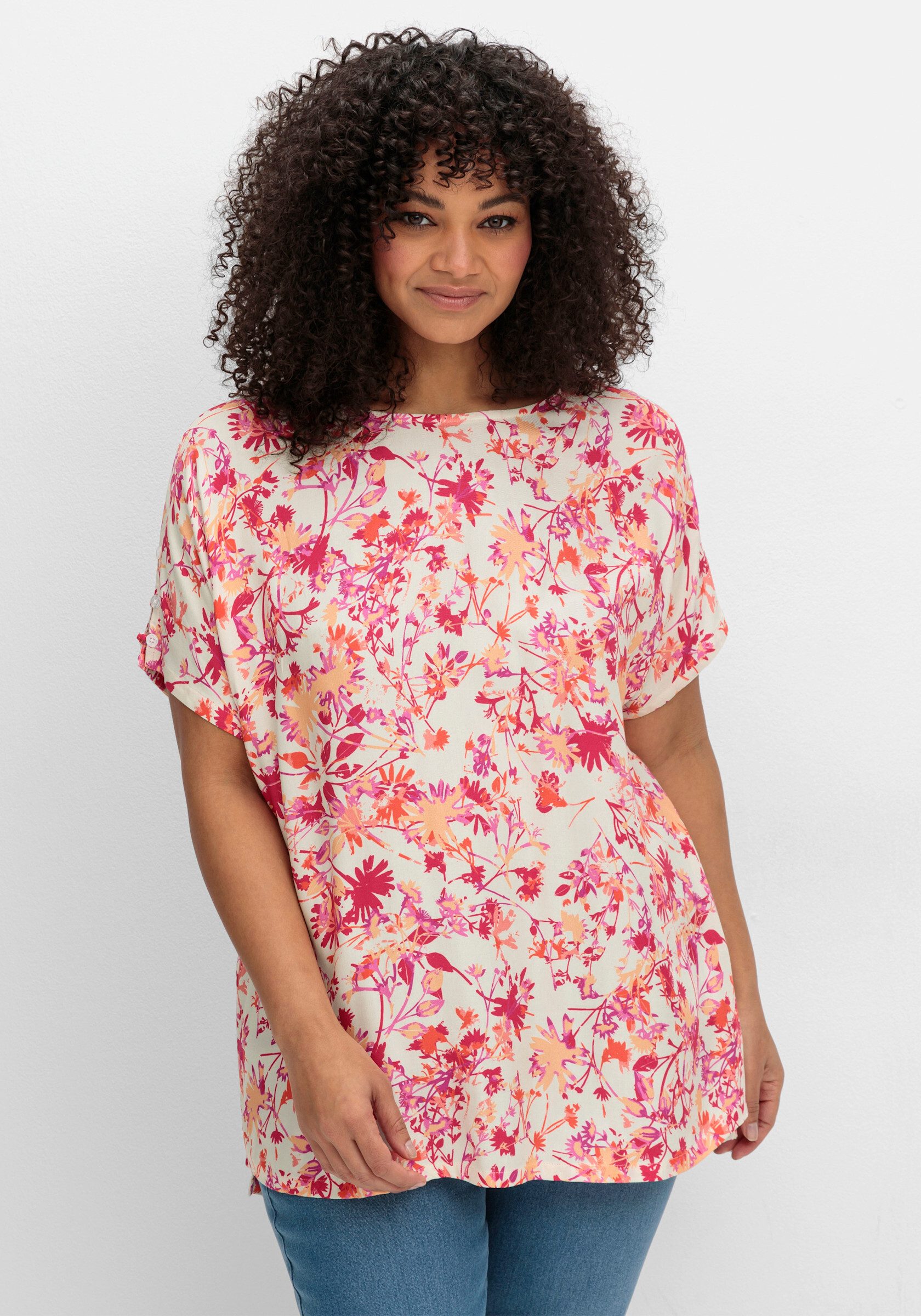 Sheego Klassische Bluse Tunika günstig online kaufen