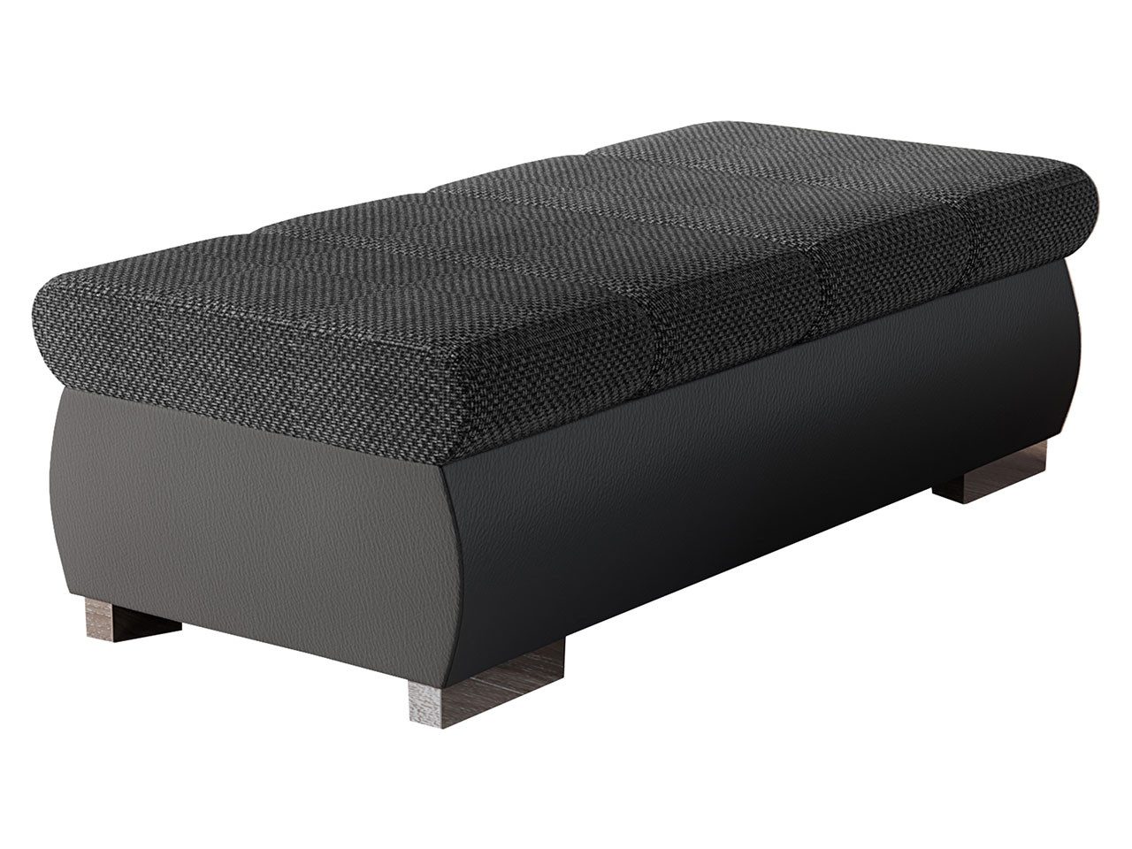 MIRJAN24 Polsterhocker Bangkok Groß, Holzkonstruktion, 120x60x39 günstig online kaufen