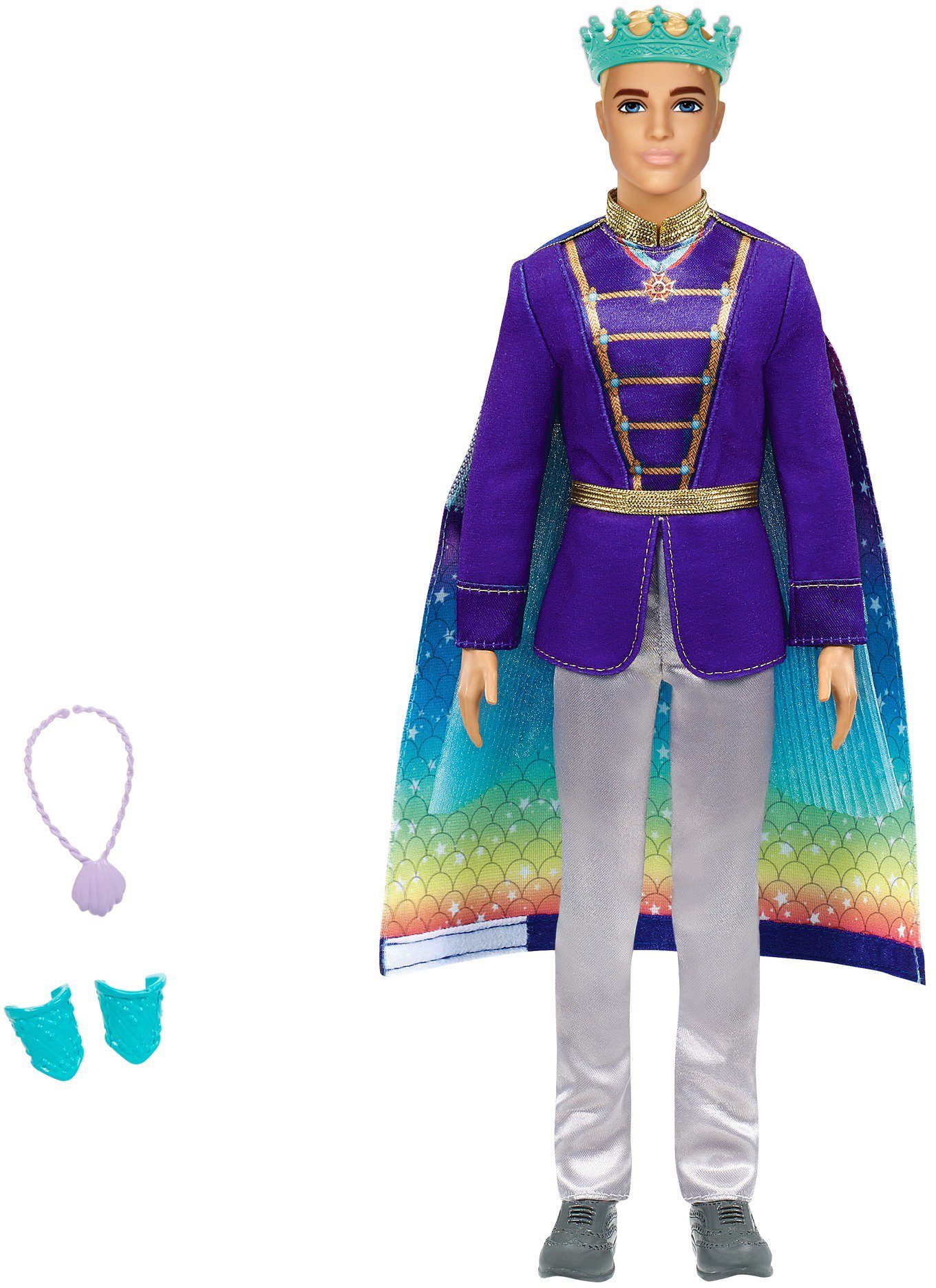 Image of Barbie Anziehpuppe »Dreamtopia, 2-in-1 Prinz & Meermann«