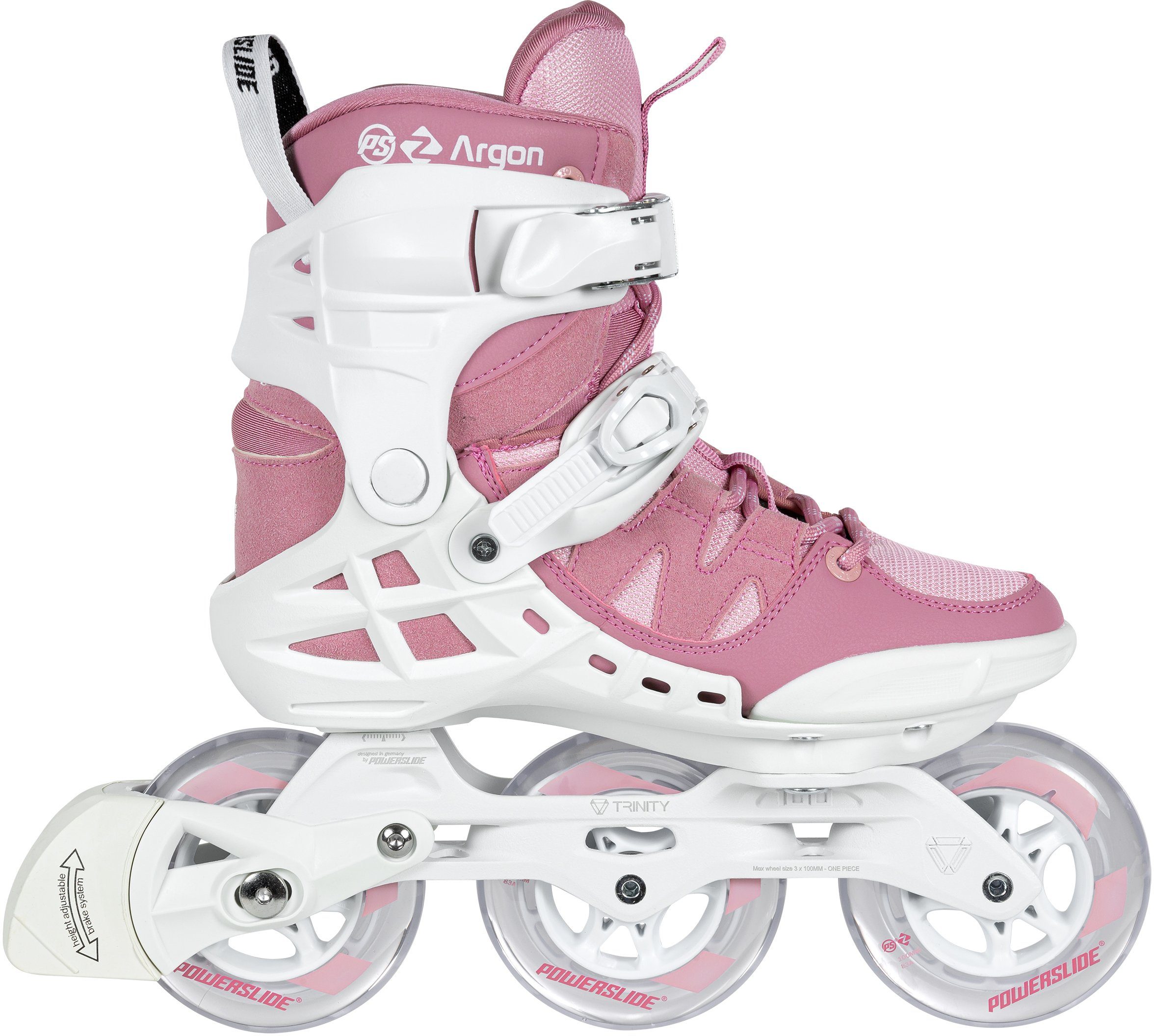Powerslide Inlineskates Phuzion Argon Rose 100