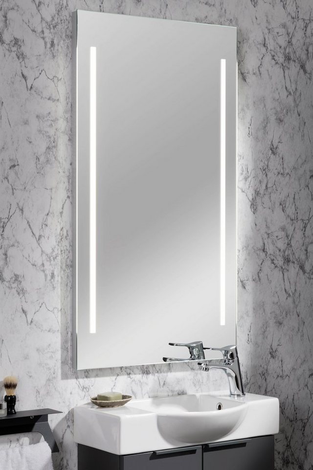 Thumbnail - FACKELMANN Badspiegel AL 55 (1-St), Spiegel mit LED, Breite 55cm