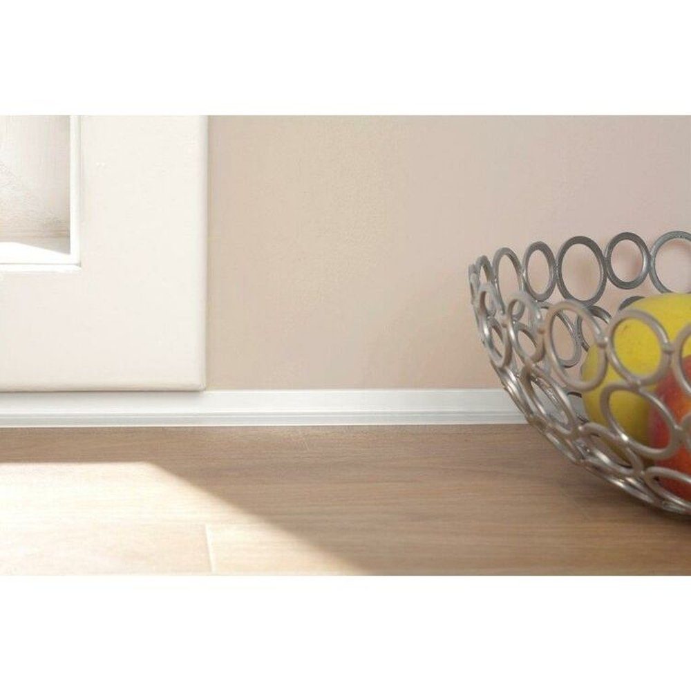 PROVISTON Abschlussprofil Aluminium, 18 x 2700 mm, Grau Anthrazit Matt, Einfassprofil