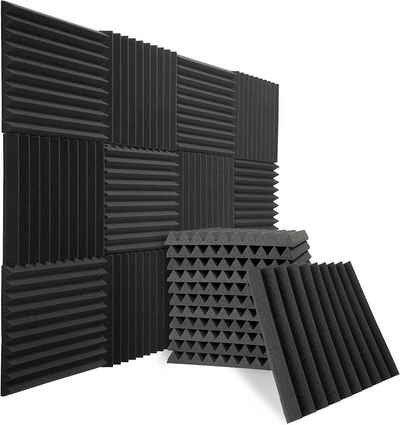 sunnypillow Akustikplatte »Akustikschaumstoff Schalldämmmatten zur effektiven Akustik«, 1 Stück, 30x30x2.5cm