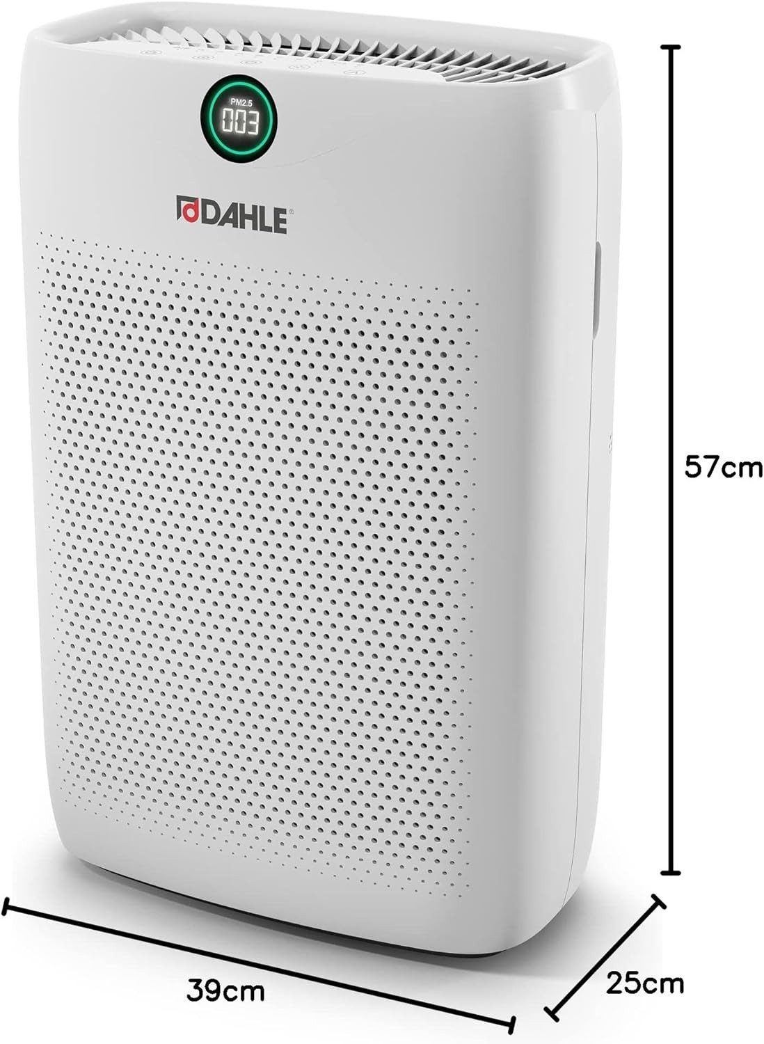 DAHLE Luftreiniger Luftreiniger DA 201, für 28 m² Räume, WLAN