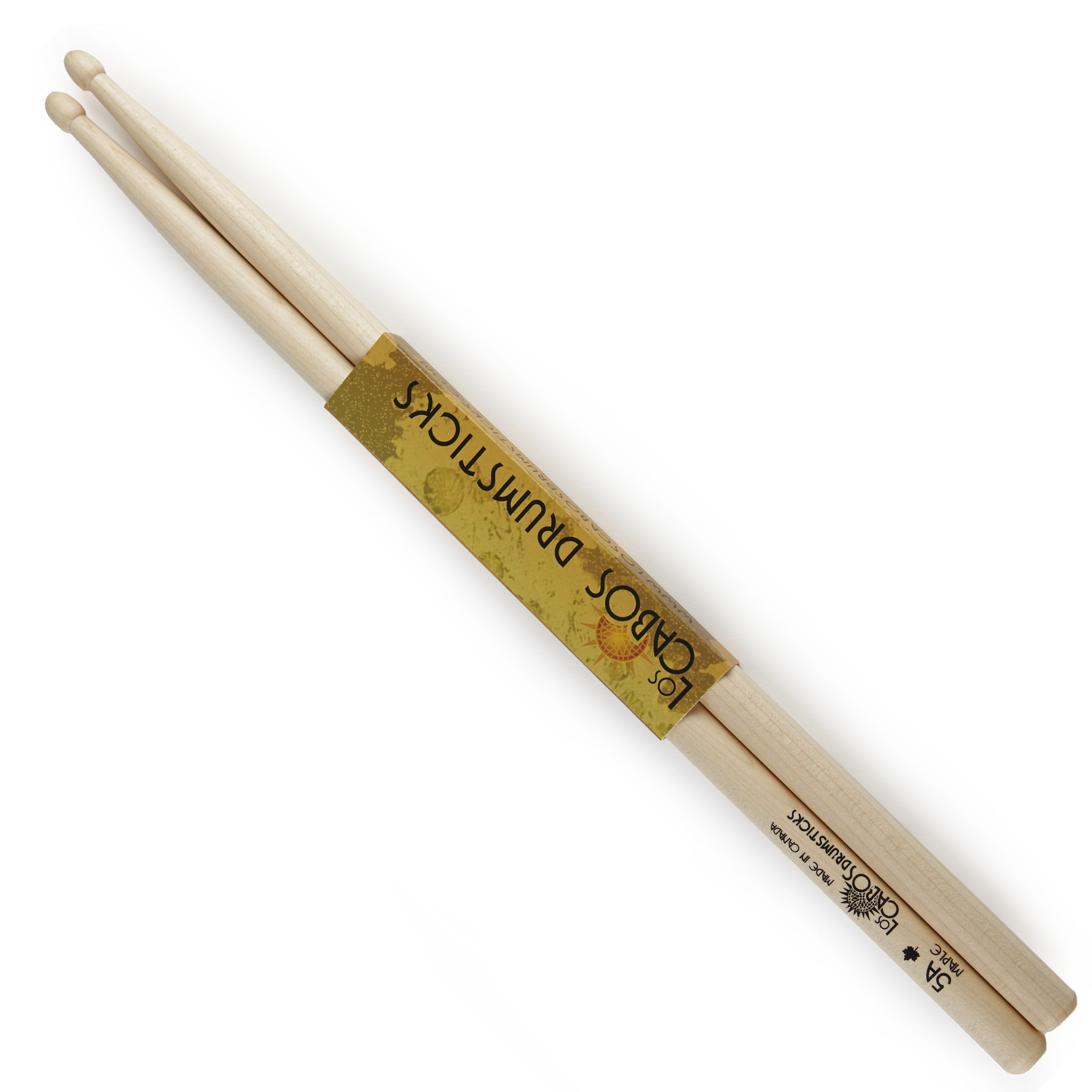 Los Cabos Drumsticks (5A Maple Sticks, Wood Tip, Sticks, Beater und Mallets, Drumsticks Holztip), 5A Maple Sticks, Wood Tip - Drumsticks