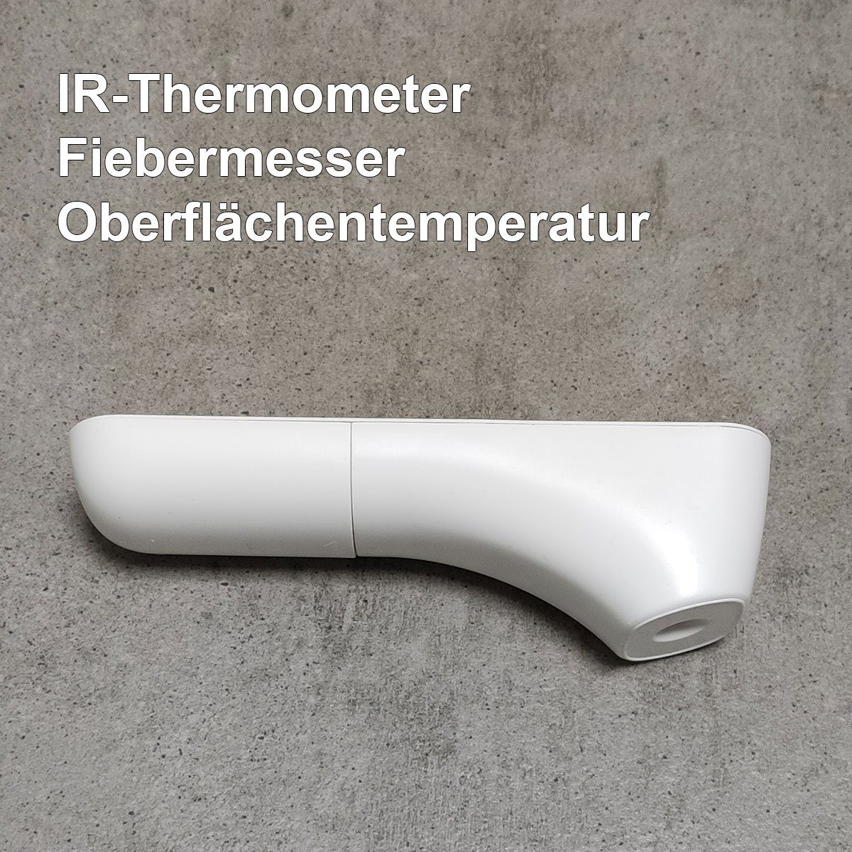 1-tlg., Für Forca Fieberthermometer geeignet Infrarot-Fieberthermometer Temperaturmessung alle Infrarot, Thermometer Altersgruppen IR