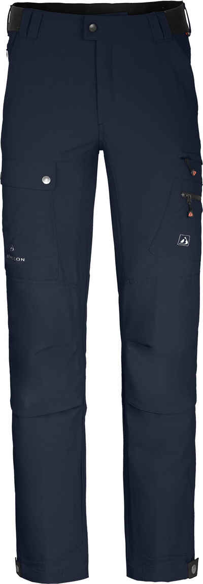 Bergson Outdoorhose FROSLEV COMFORT Herren Wanderhose, recycelt, elastisch, 7 Taschen, Normalgrößen, navy