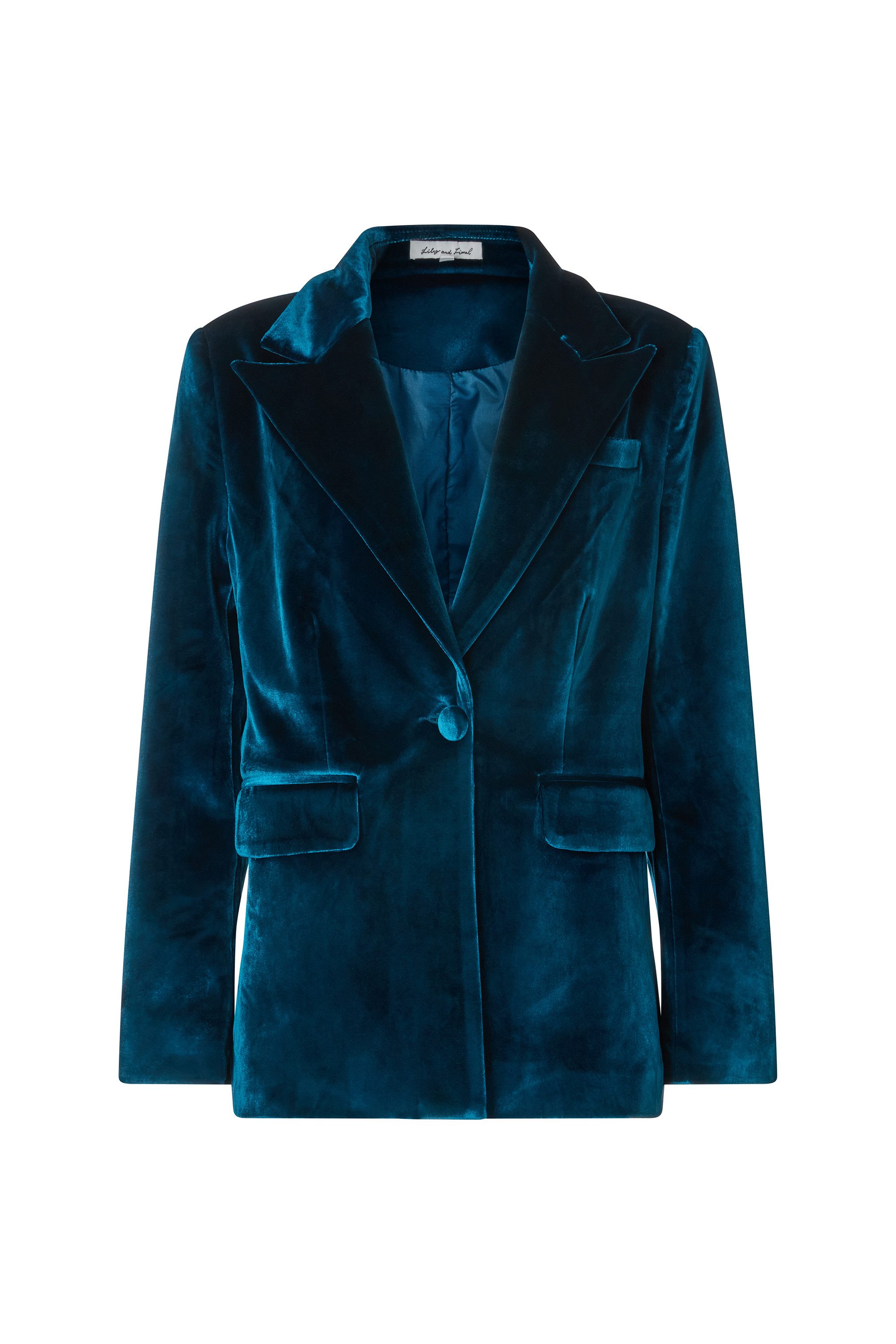 Lily and Lionel Jackenblazer Valerie Tailored Velvet Blazer Damen