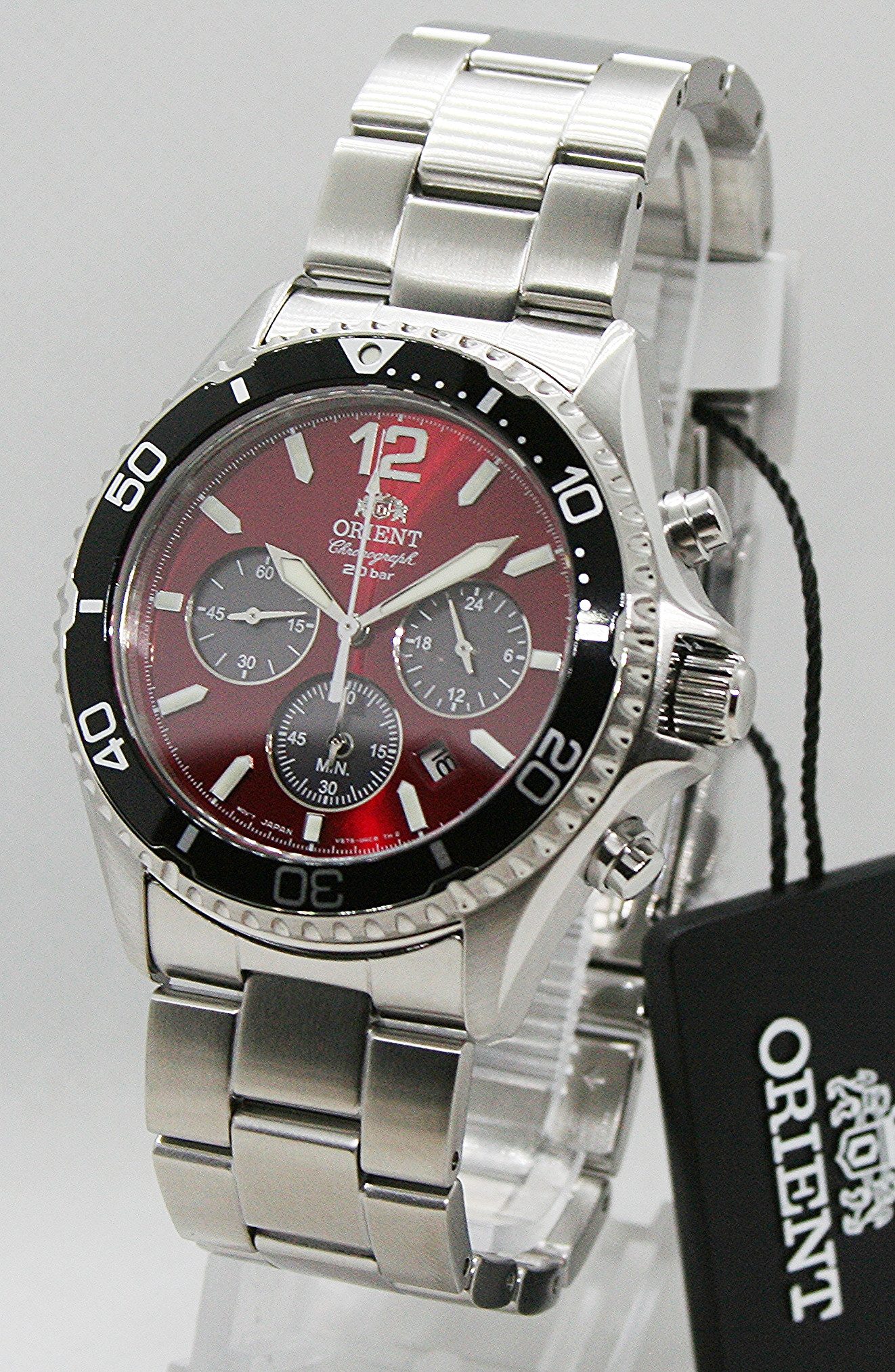 Orient Solaruhr Orient Herrenuhr RA-TX0207R10B, (1-tlg)