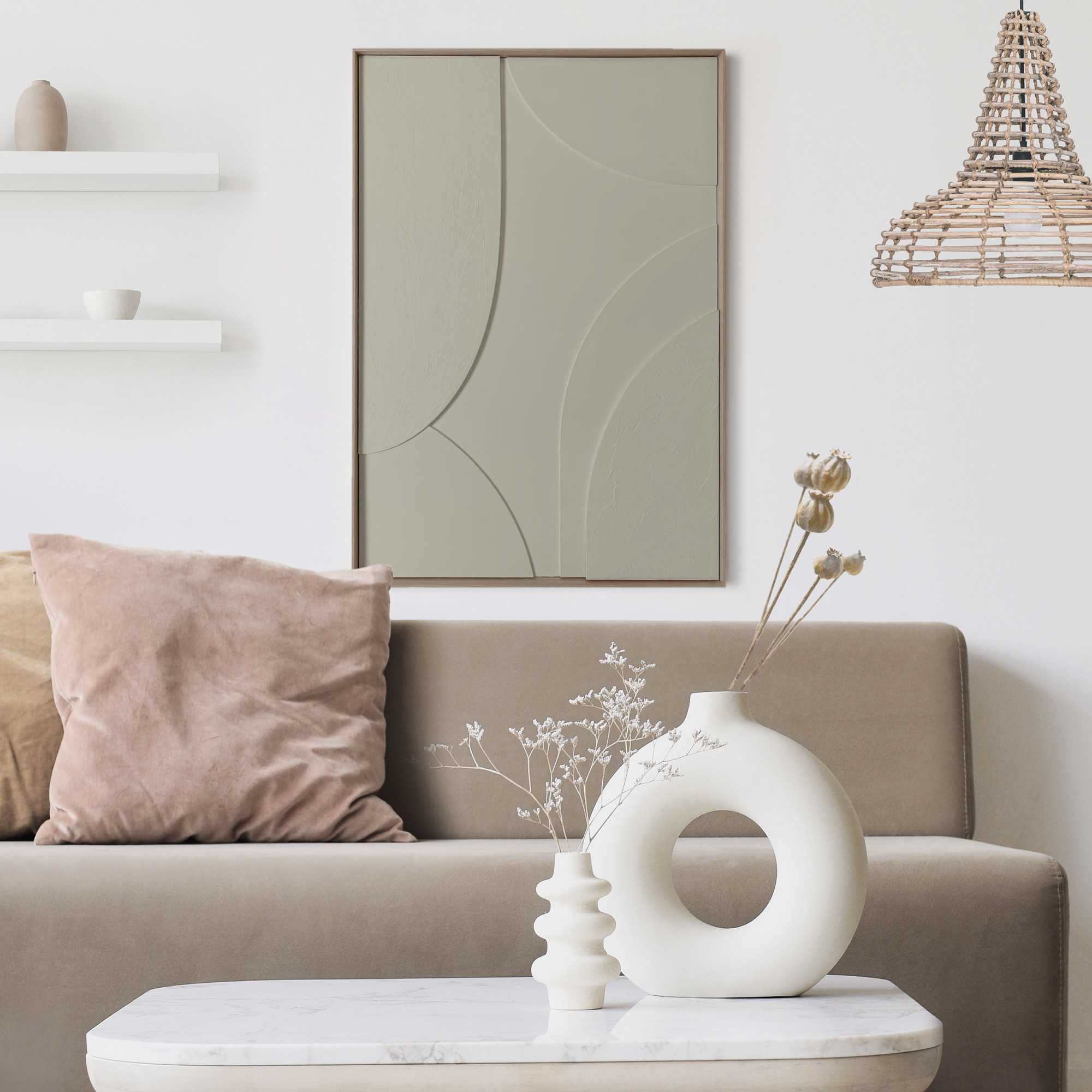 Reinders! Wandbild Terrace - sage green günstig online kaufen