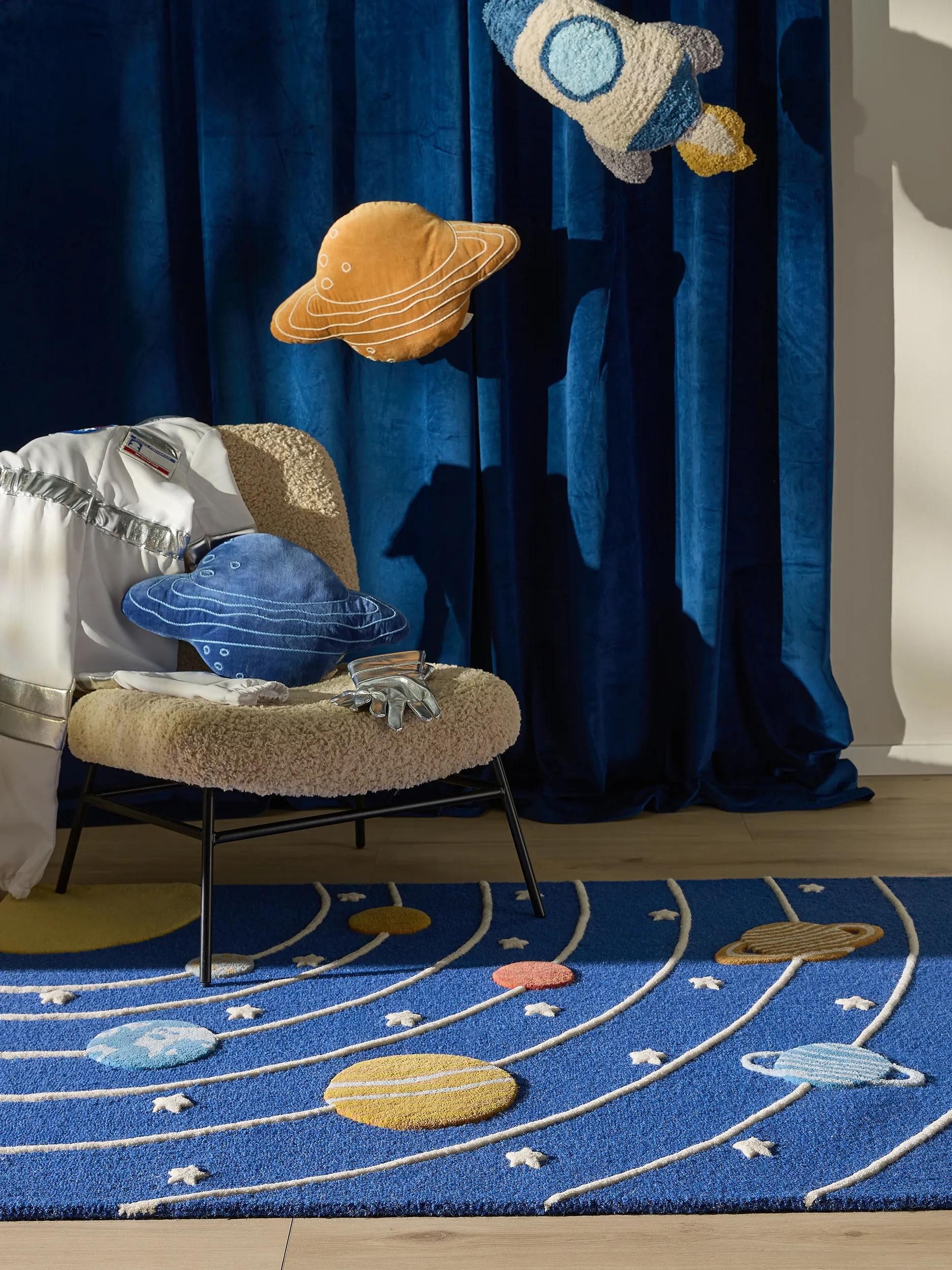 benuta Kinderteppich Alex, rechteckig, Höhe: 6 mm, Kunstfaser, Berber, Ethno-Style, Wohnzimmer