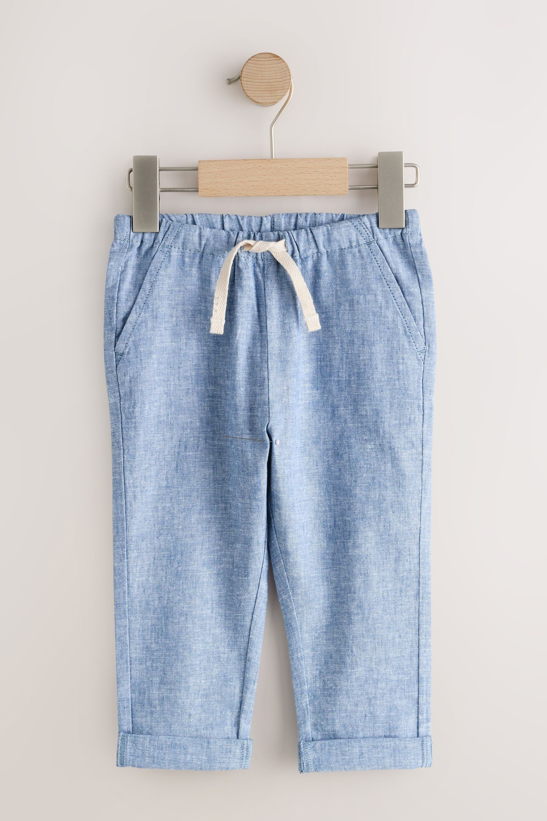 Next Schlupfhose Schlupfhosen aus Leinenmischung im 2er-Pack (2-tlg) – Bild 5 von 5