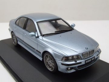 Solido Modellauto BMW M5 E39 2003 blau metallic Modellauto 1:43 Solido, Maßstab 1:43