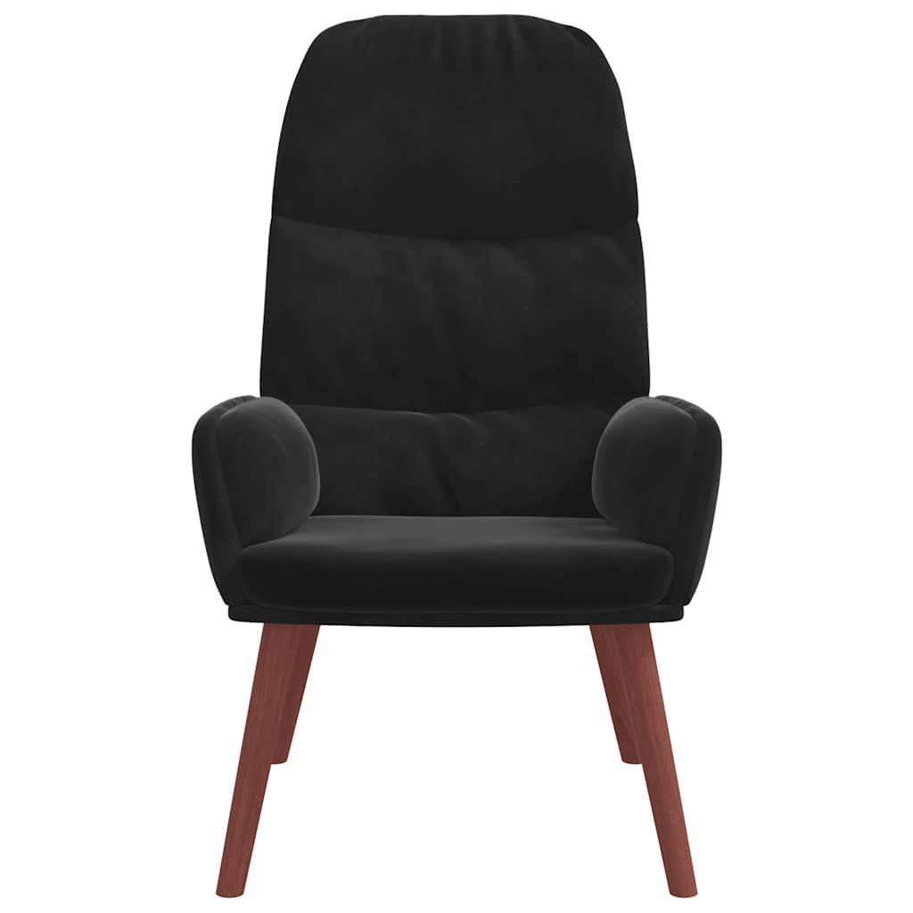 vidaXL Sessel Relaxsessel Schwarz Samt (1-St) günstig online kaufen