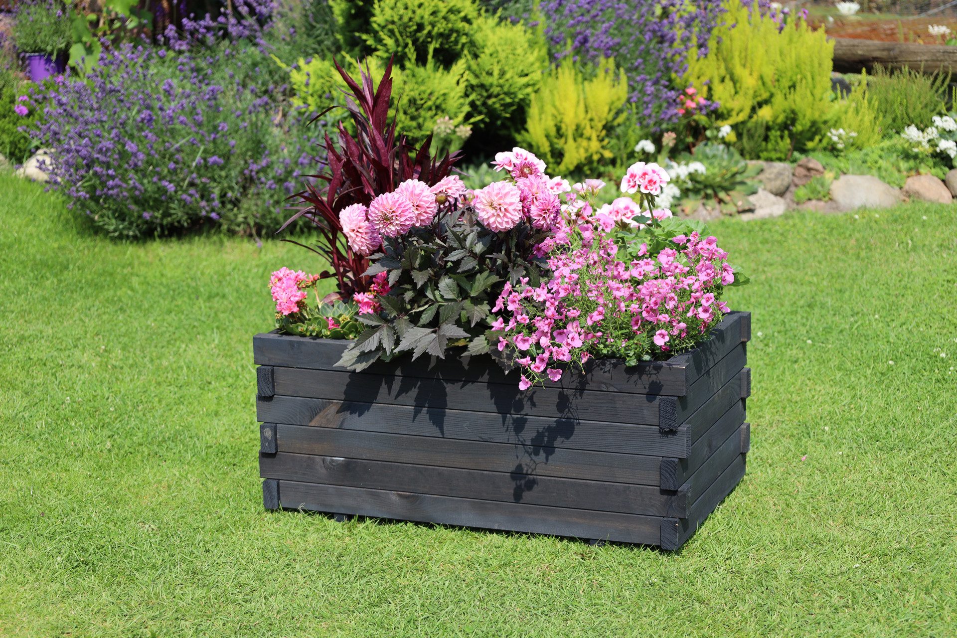 promadino Blumenkasten Lucca, BxTxH: 69x39x30 cm