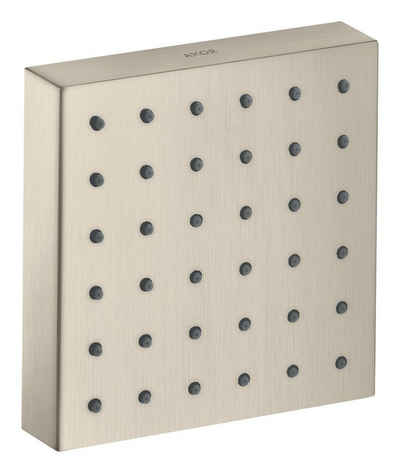 hansgrohe Duschsystem Axor ShowerSolutions, Höhe 12 cm, 1 Strahlart(en), Brausemodul Unterputz - Brushed Nickel