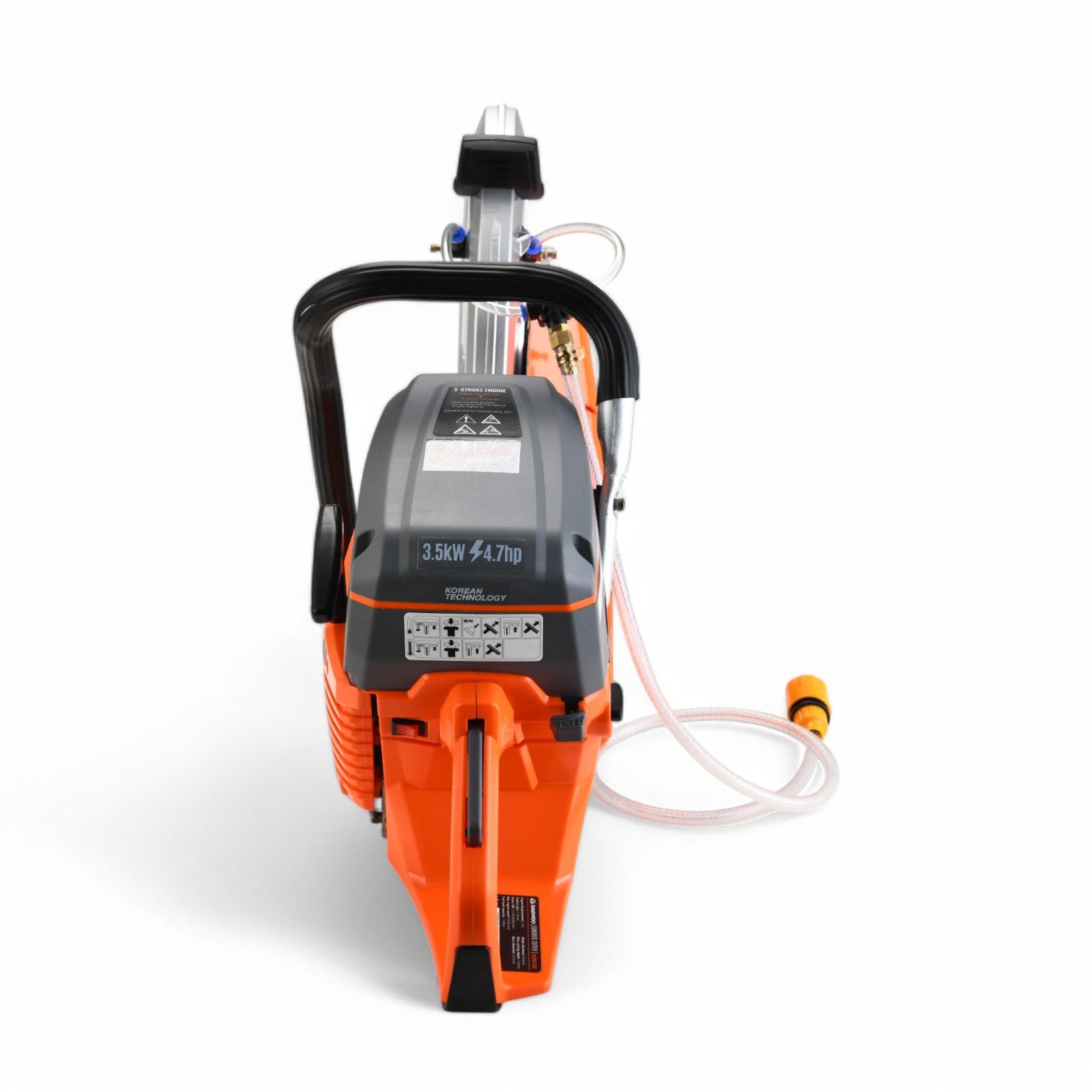 Daewoo Power Products Betonsäge Daewoo 3500W Betonsäge Trennschneider DACNQ740S, Max. Schnitttiefe 125 mm