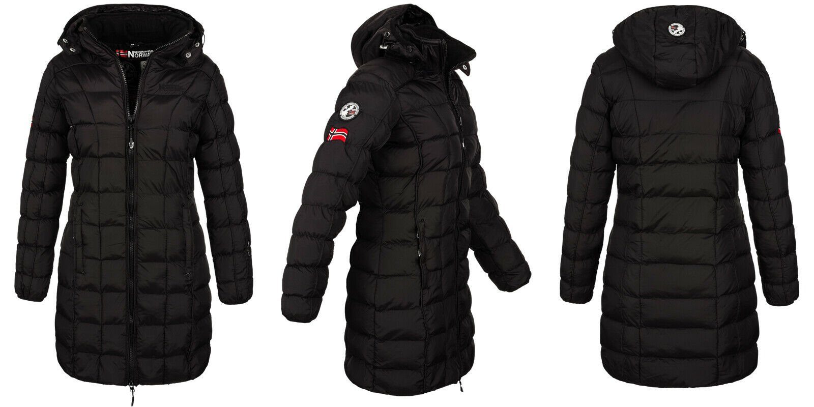 Geographical Norway Steppjacke Damen Winter Jacke Mantel Parka Steppjacke Steppmantel Wintermantel