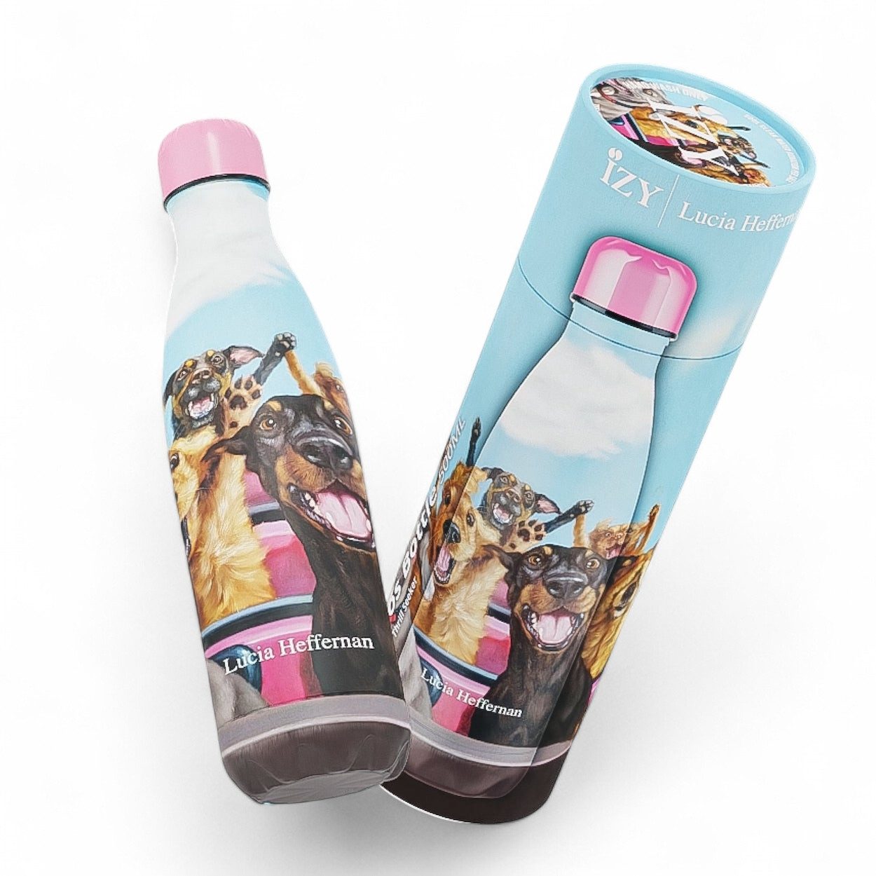 Izy Trinkflasche IZY Bottles Trinkflasche Abenteuerlustige von Lucia Heffernan 500ml