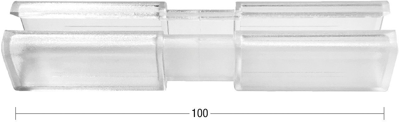 U-Storeschienen von Vorhangschienen Profilverbinder Verbinden (1-tlg), U-Storeschienen, Schienenverbinder für GARESA, zum von 2 \