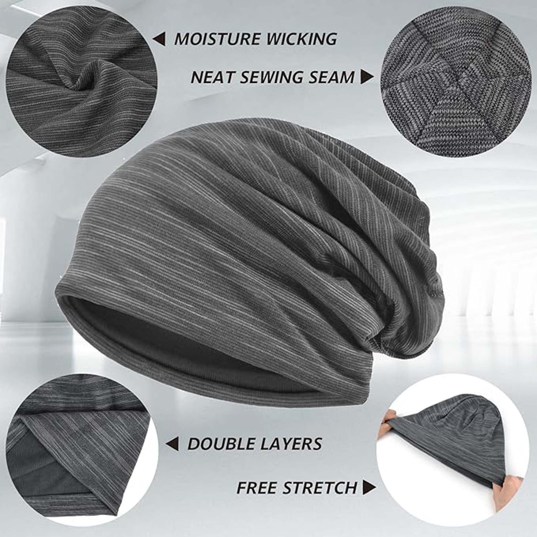 Coonoor Beanie leichte Mütze für alle Jahreszeiten geeignet (2-St)